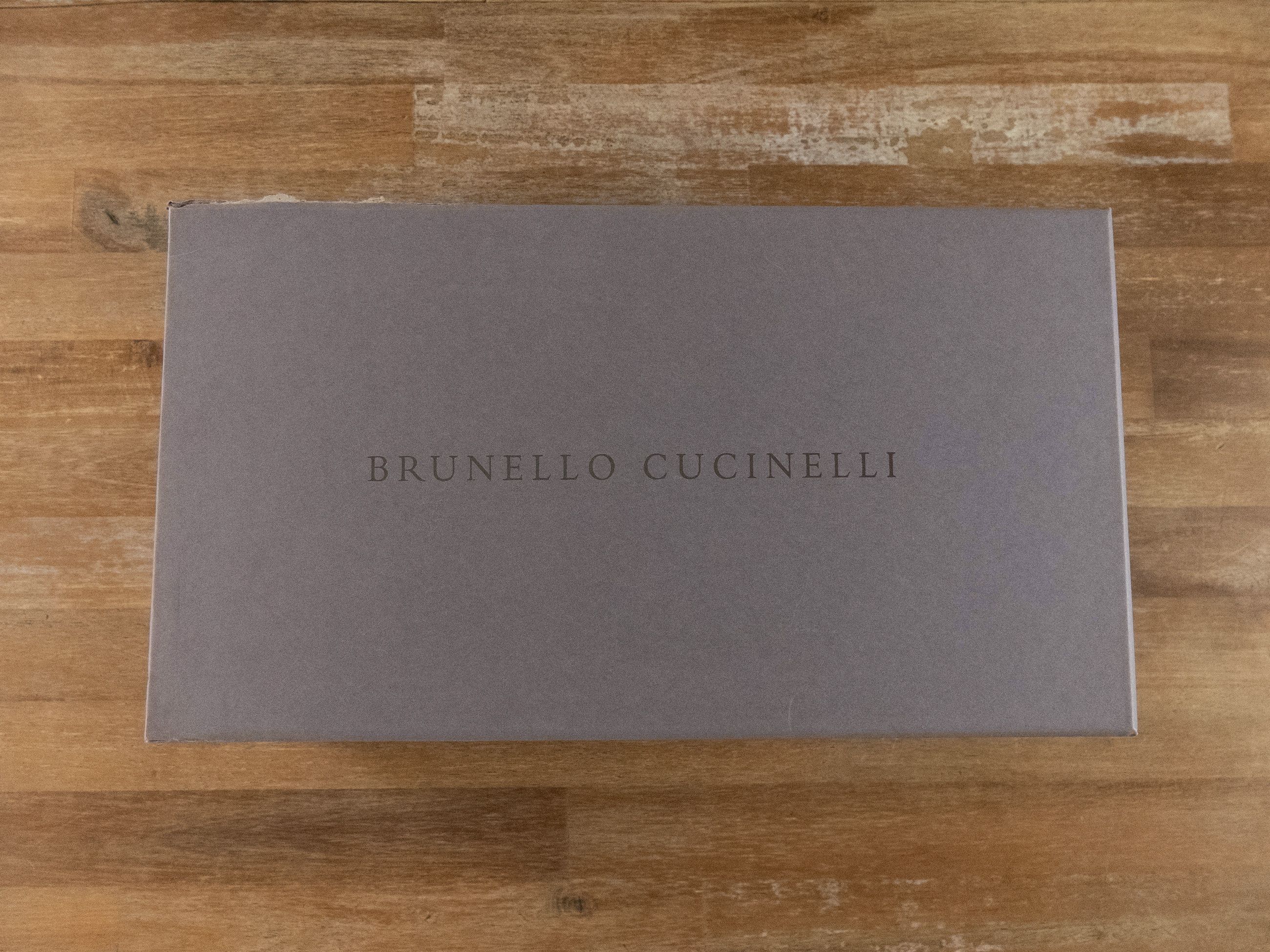 Brunello Cucinelli BRUNELLO CUCINELLI dusty rose denim canvas low sneakers Size US 8 / EU 41 - 13 Thumbnail