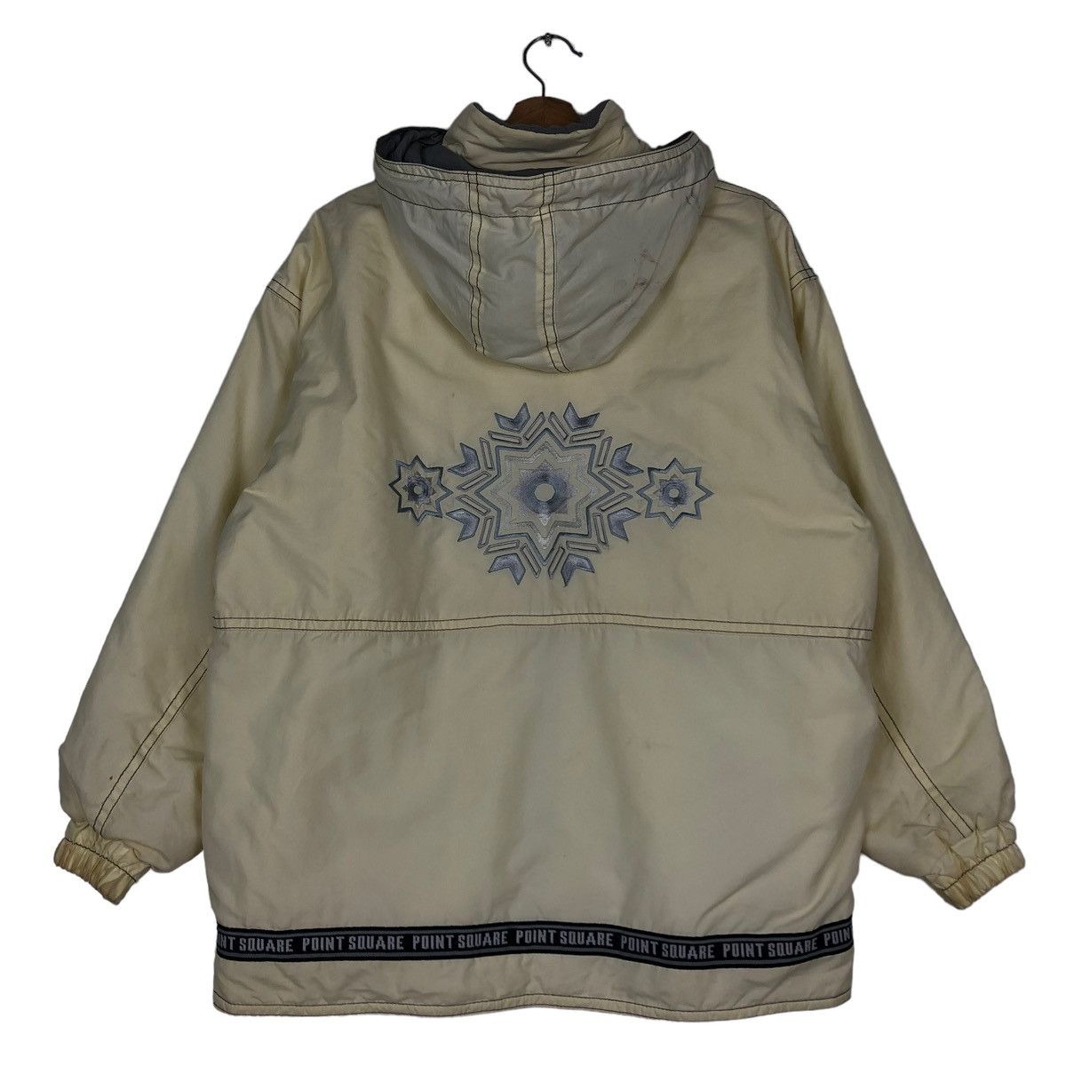 Japanese Brand 🔥Vintage Ski Jacket Cargo Pocket Point Square Japan Made Size US M / EU 48-50 / 2 - 8 Thumbnail
