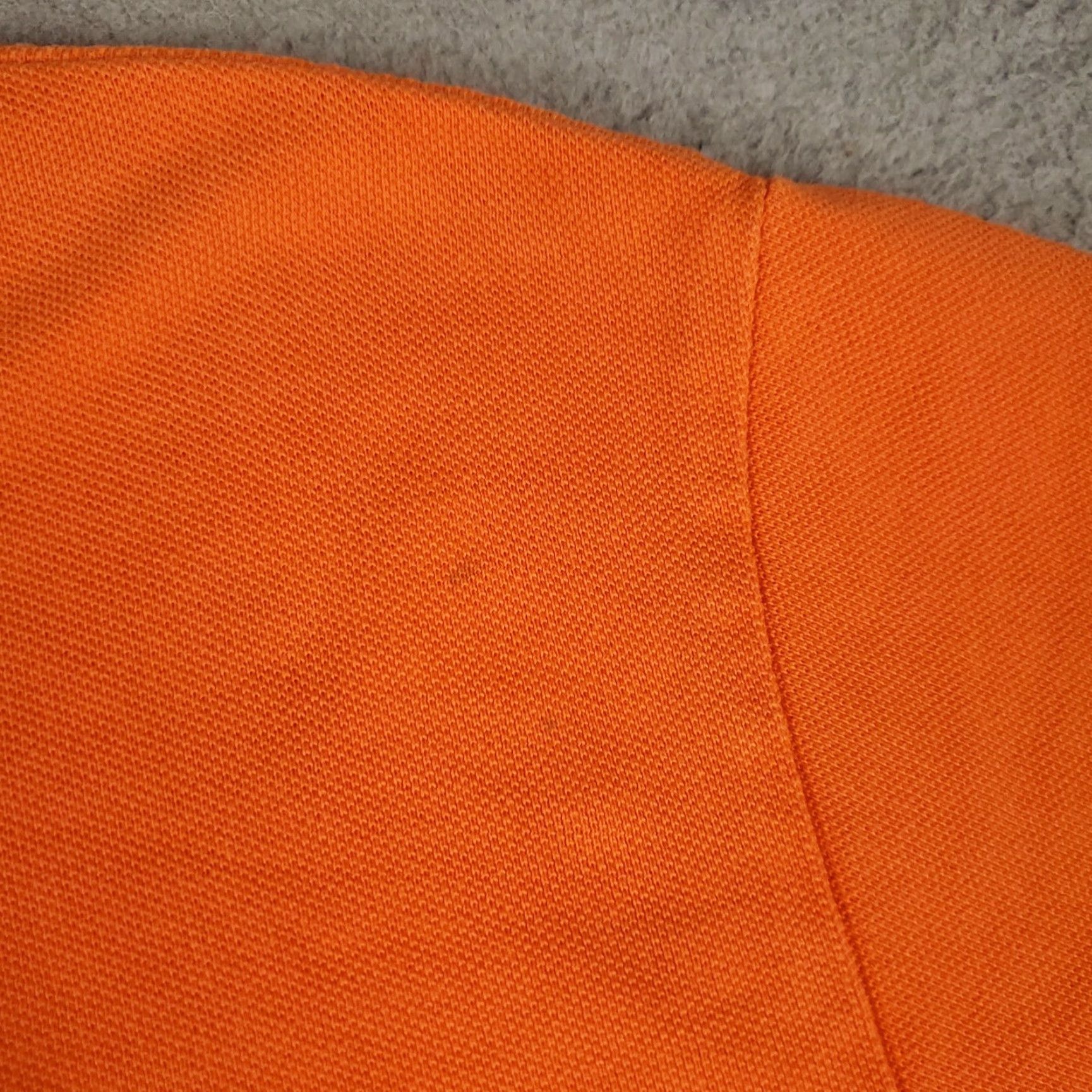 Ralph Lauren VINTAGE Ralph Lauren Polo Shirt Mens Size 2XL Short Sleeve Orange Casual Cotton Logo Collared Size US XXL / EU 58 / 5 - 3 Thumbnail