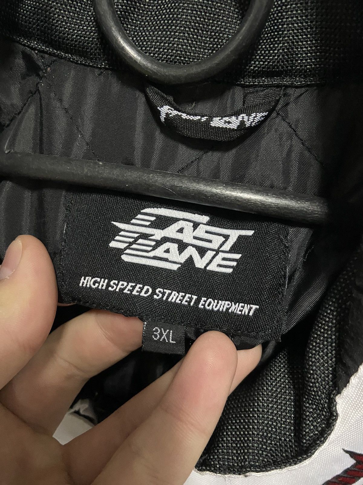 Fast lane High Speed Racing Jacket Vintage Big Logo