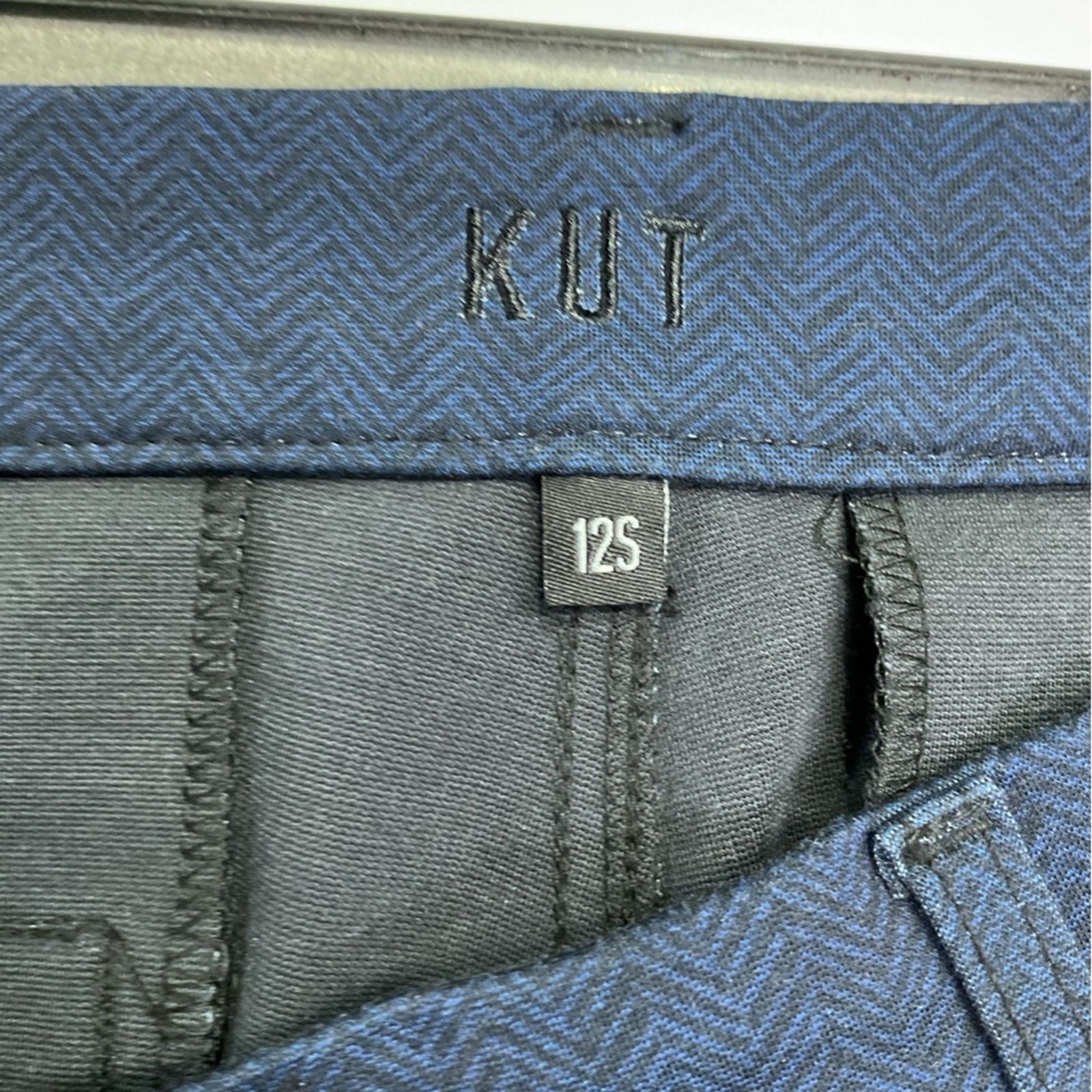 Vintage KUT Women's High Rise Dress Pants Size 34" / US 12 / IT 48 - 3 Thumbnail