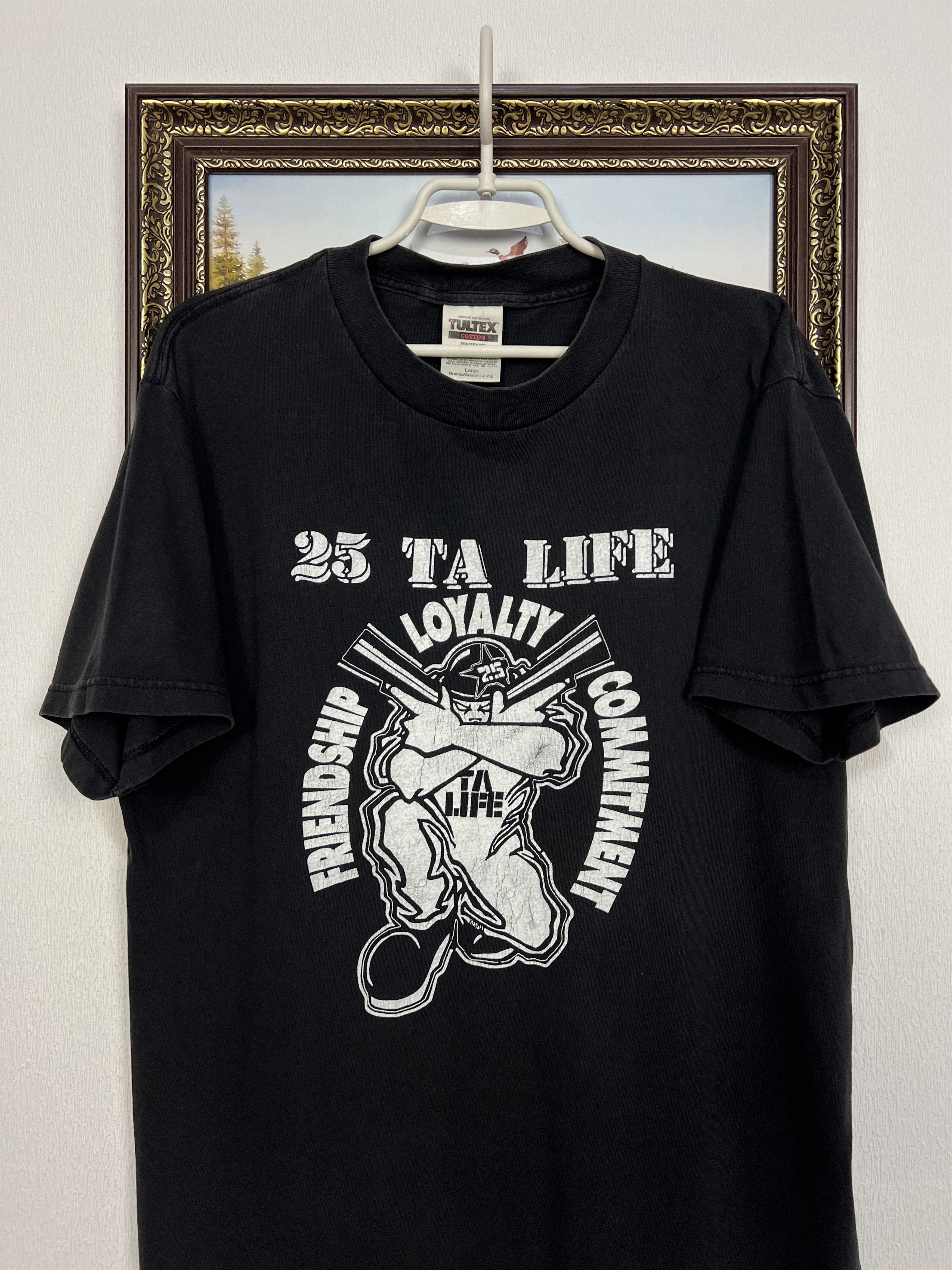 Vintage 25 Ta Life Hardcore Band Shirt Big Logo Rare Tee Hype Size US L / EU 52-54 / 3 - 2 Thumbnail
