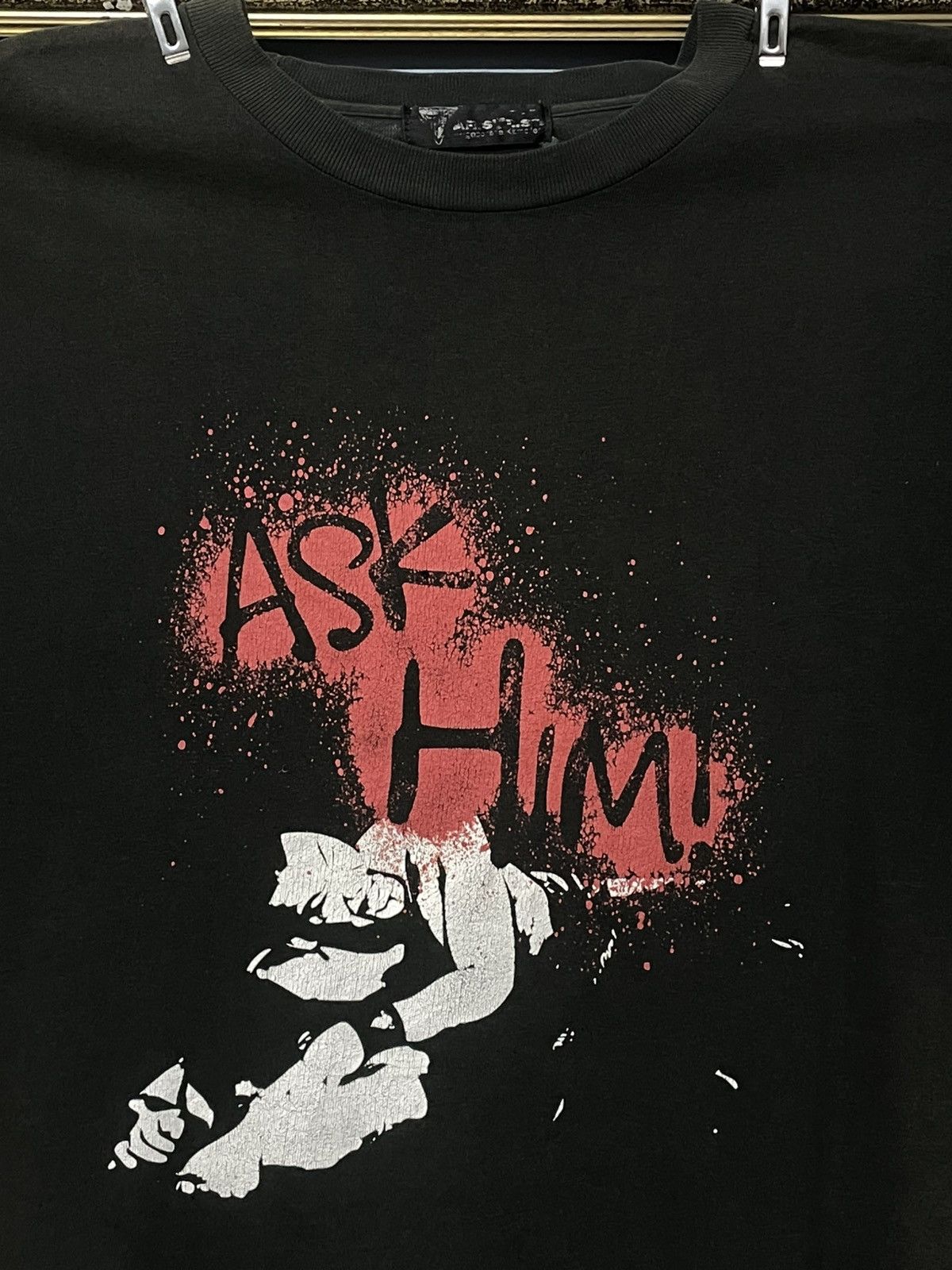 Japanese Brand Vintage 1990s Japan Designer Aristrist Ask Him War Sunfaded Size US M / EU 48-50 / 2 - 4 Thumbnail