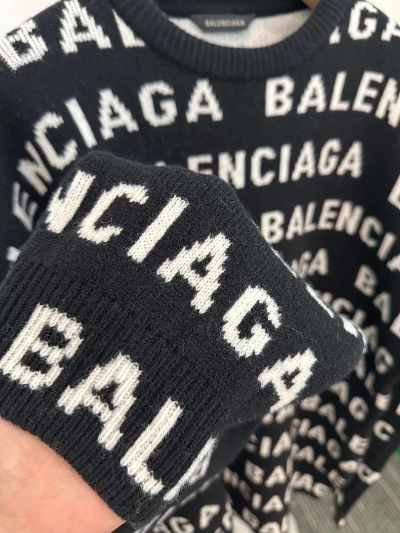 Balenciaga Balenciaga Knitted Sweater Size US S / EU 44-46 / 1 - 4 Thumbnail