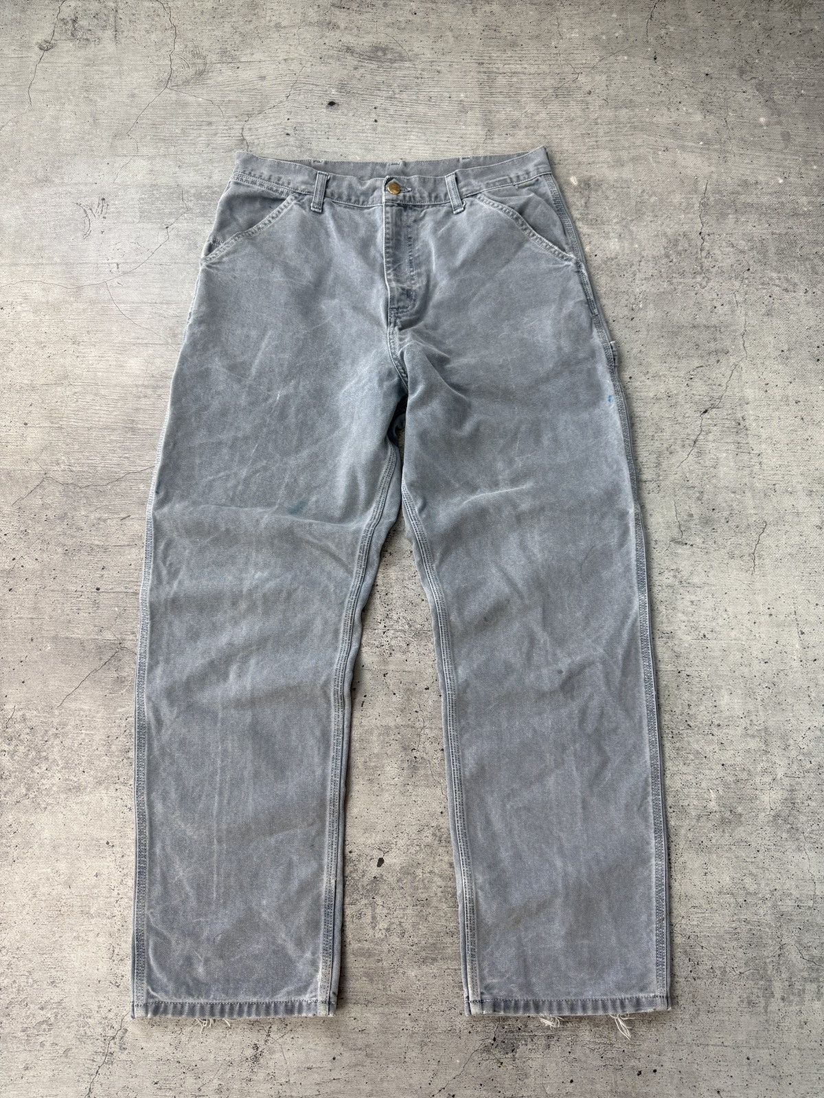 Carhartt Vintage Carhartt Carpenter Pants 32x32 Workwear Size US 32 / EU 48 - 2 Thumbnail