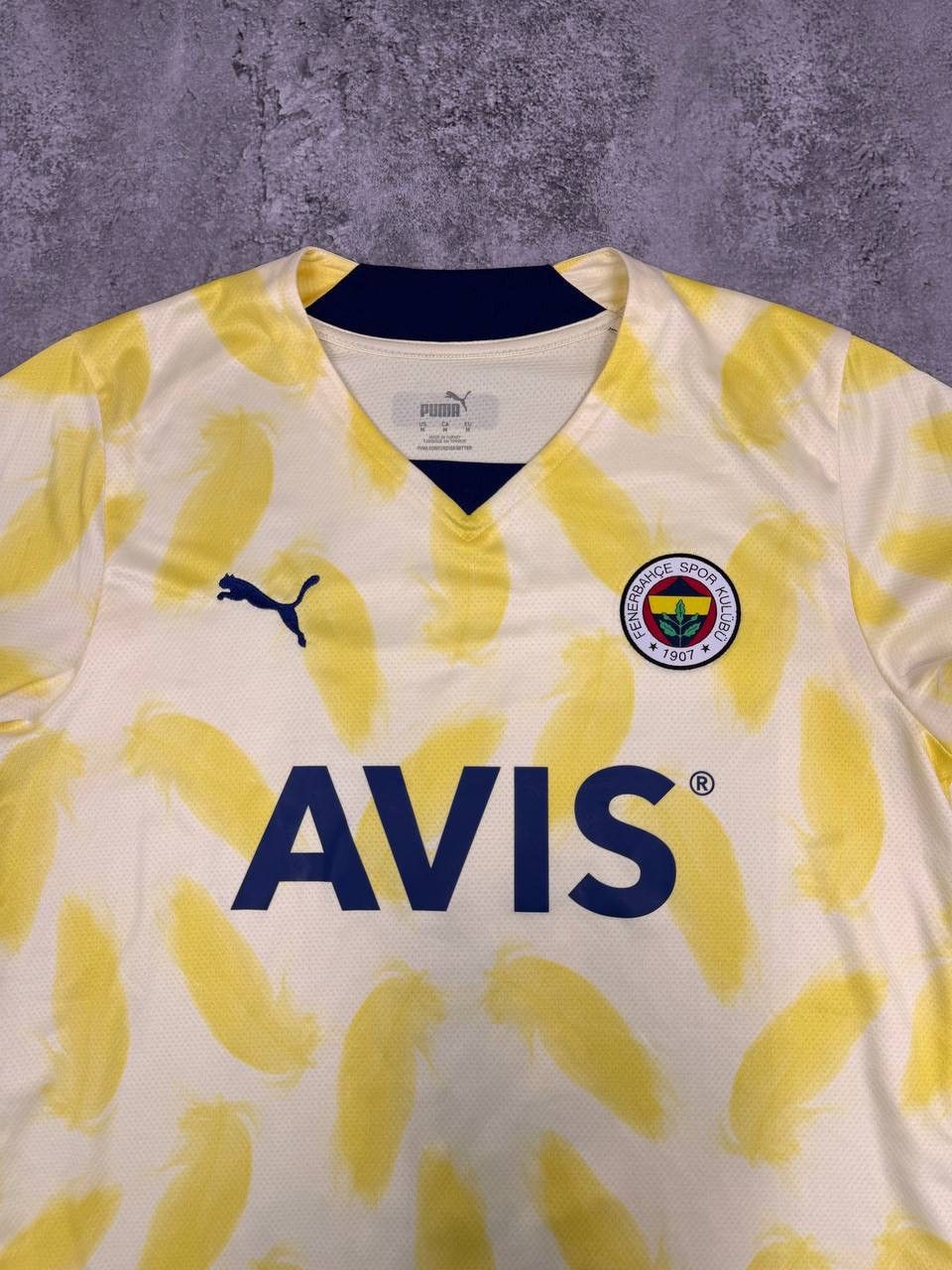 Puma ILKER Puma Fenerbahçe Away Jersey 2023-2024 AVIS Yellow Size US M / EU 48-50 / 2 - 2 Thumbnail