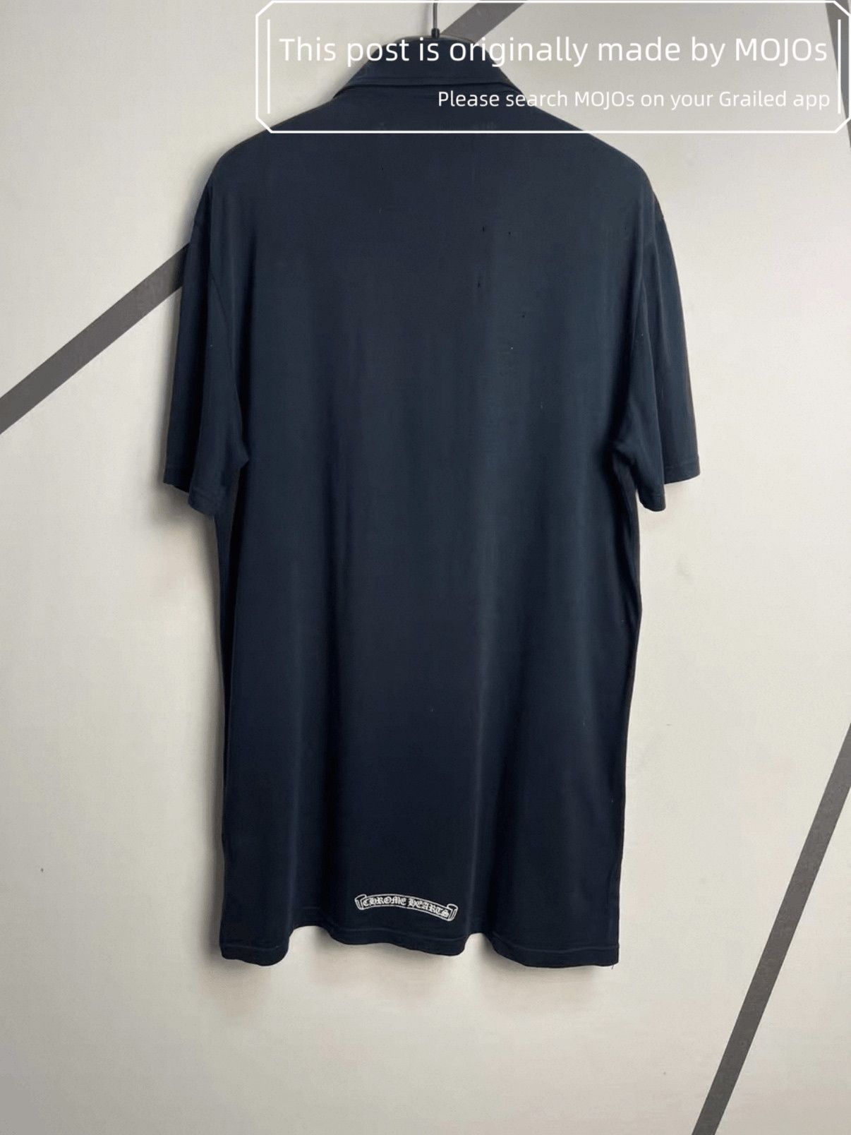 Chrome Hearts Chrome Hearts Silver Button Polo mojos18311028 Size US M / EU 48-50 / 2 - 2 Thumbnail