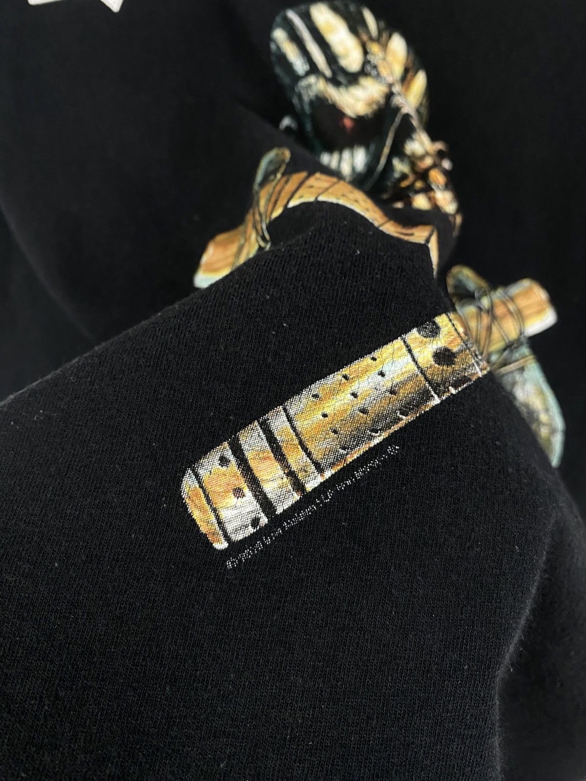 Iron Maiden ☠️ Vintage Iron Maiden Death Skull skeleton rare retro Size US M / EU 48-50 / 2 - 5 Thumbnail