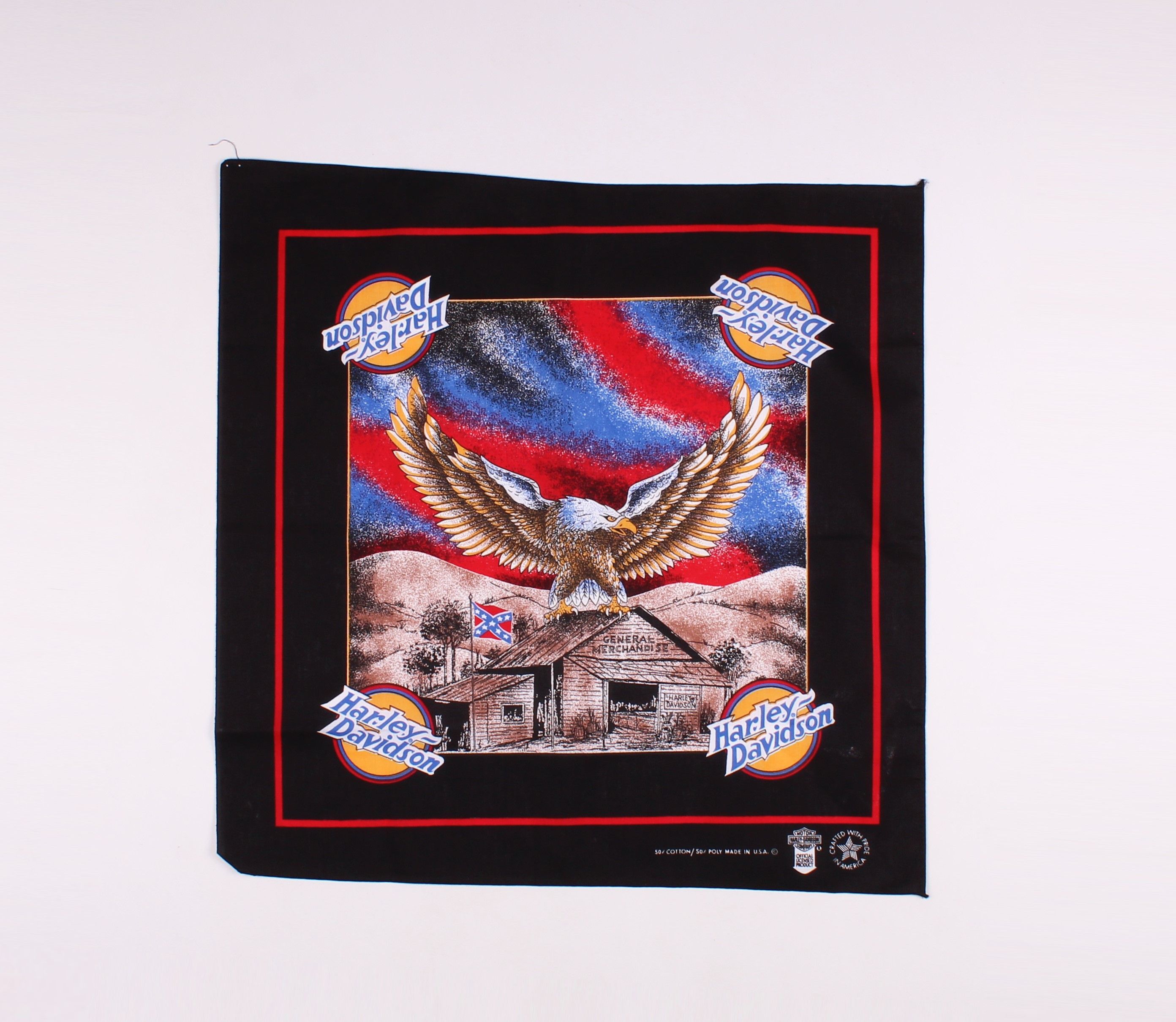 Harley Davidson Vintage Harley Davidson Eagle Bandana Size ONE SIZE - 1 Thumbnail