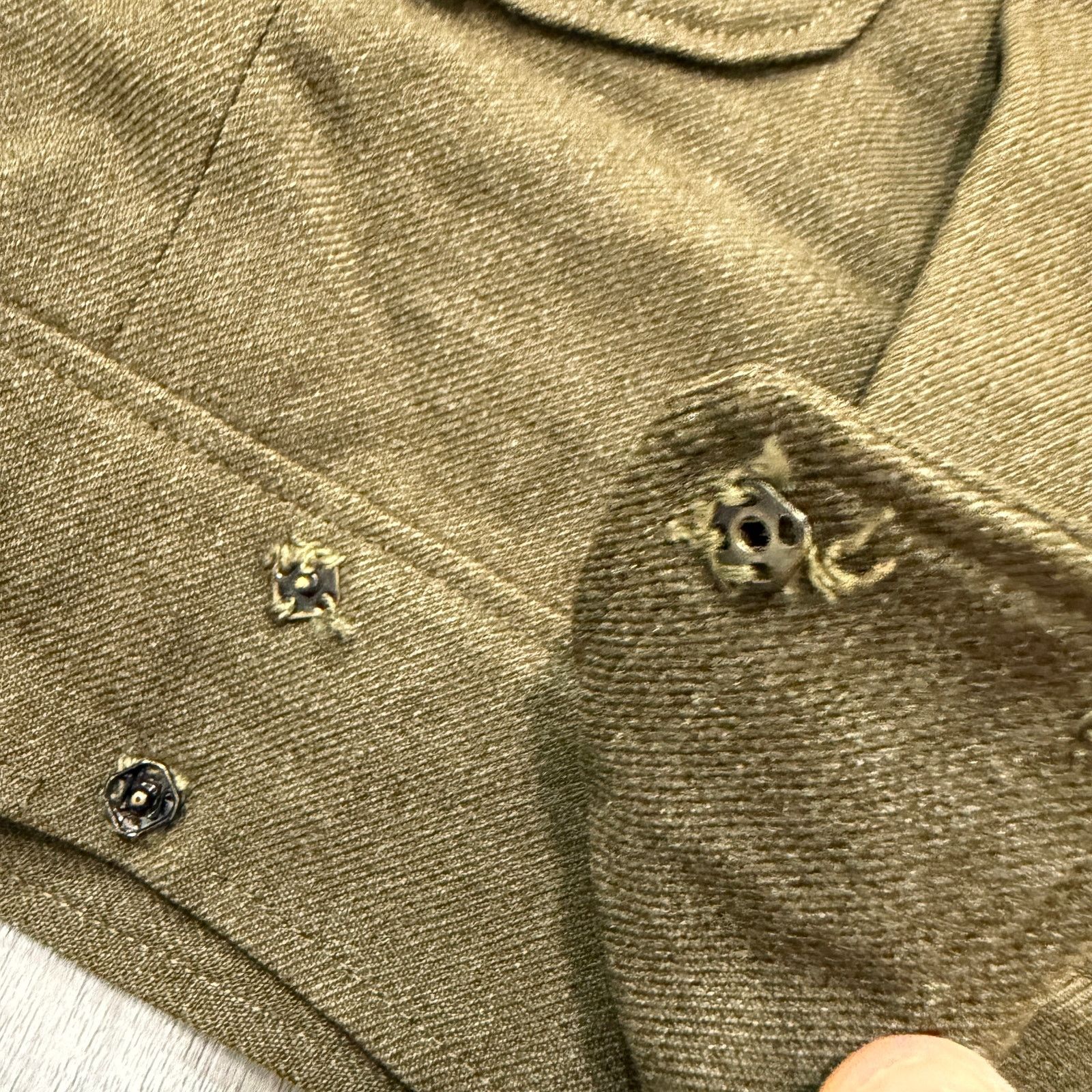 Vintage Vintage US Army Ike Field Jacket Size 36R Virgin Wool Combat Size US S / EU 44-46 / 1 - 7 Thumbnail