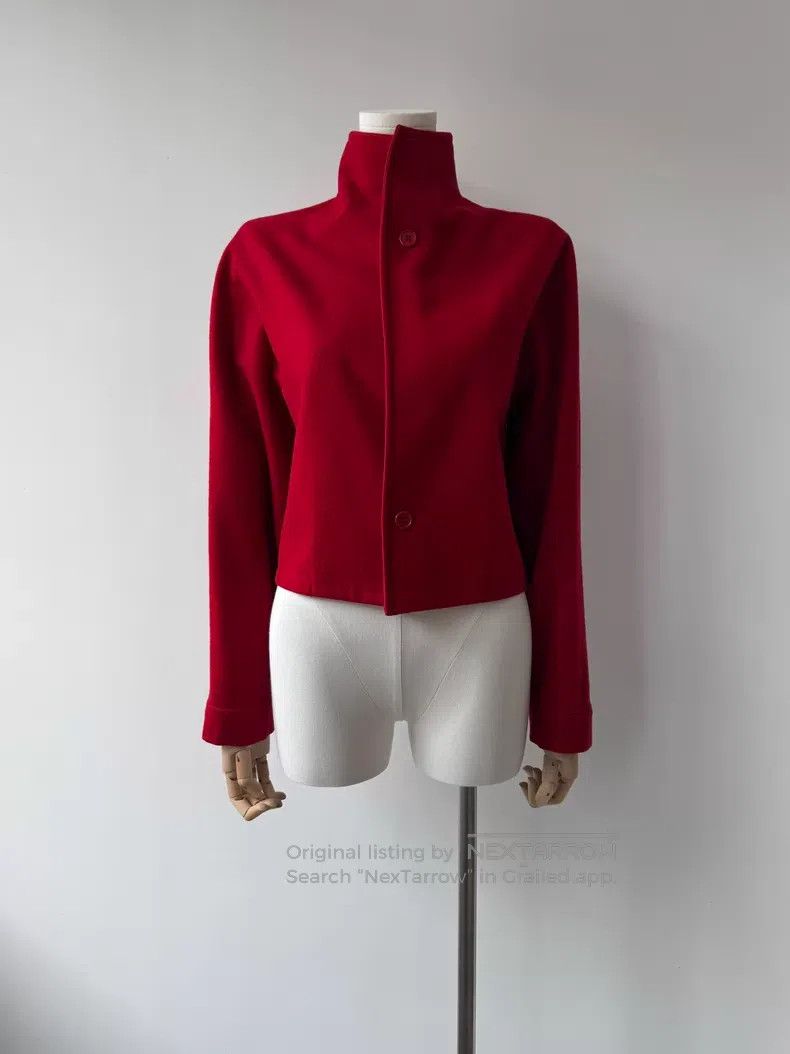 Yohji Yamamoto Yohji Yamamoto 2000AW Rare Red Jacket Size US M / EU 48-50 / 2 - 1 Thumbnail