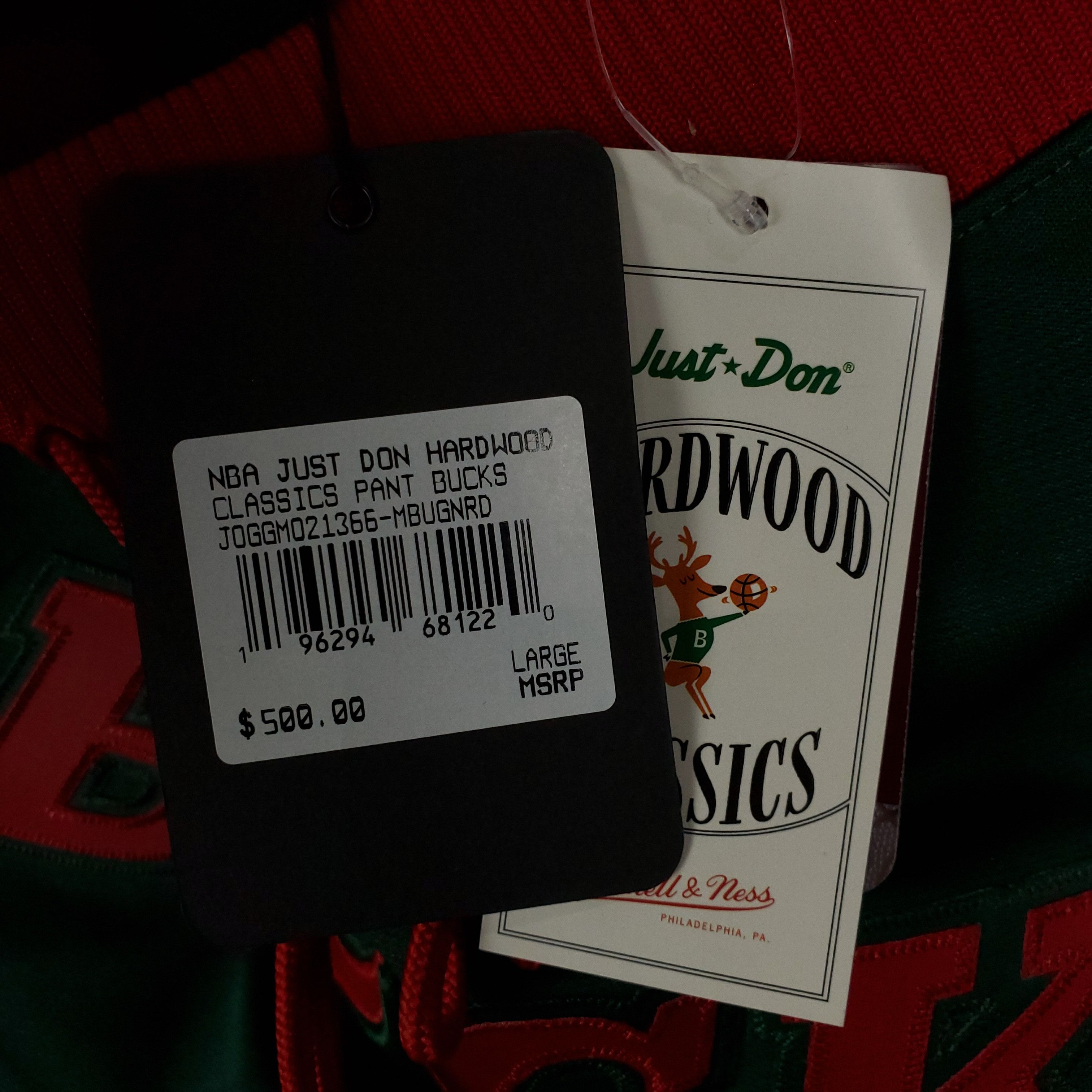 Mitchell & Ness Just Don Milwaukee Bucks Mitchell & Ness Pants Large Size US 34 / EU 50 - 9 Thumbnail