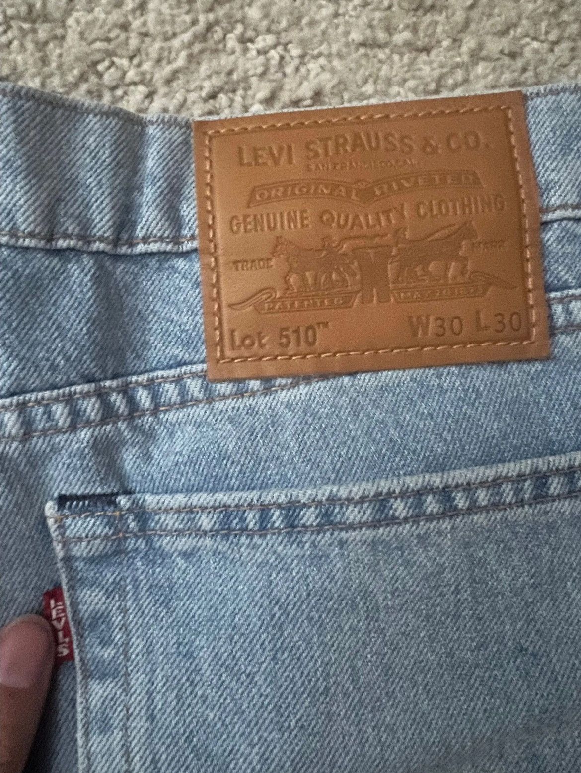 Levi's Vintage Clothing Authentic Levi 510s Size 30" / US 8 / IT 44 - 3 Thumbnail