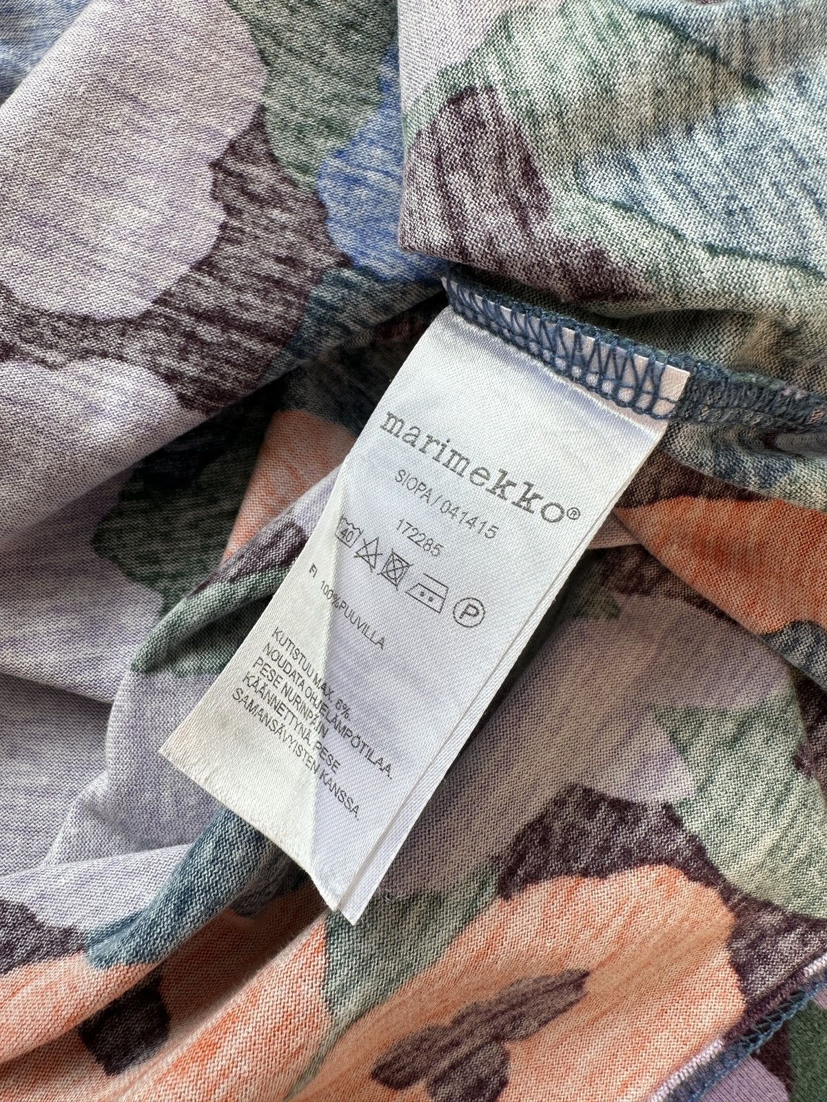 Marimekko MARIMEKKO Siopa Colorful 100% Cotton Pockets Dress size XS Size XS / US 0-2 / IT 36-38 - 10 Thumbnail