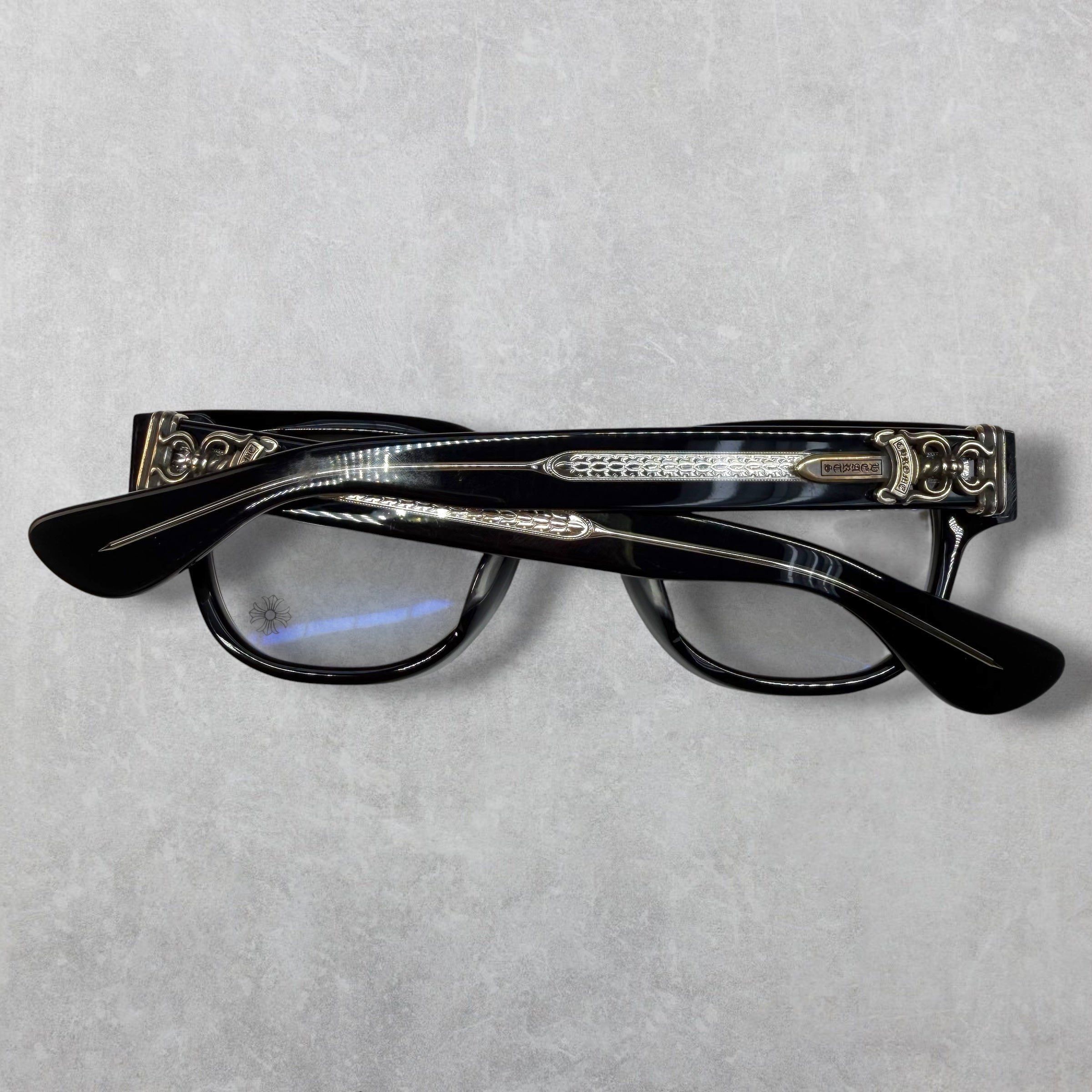 Chrome Hearts Chrome Hearts Cuntvoluted Black Glasses Size ONE SIZE - 6 Thumbnail