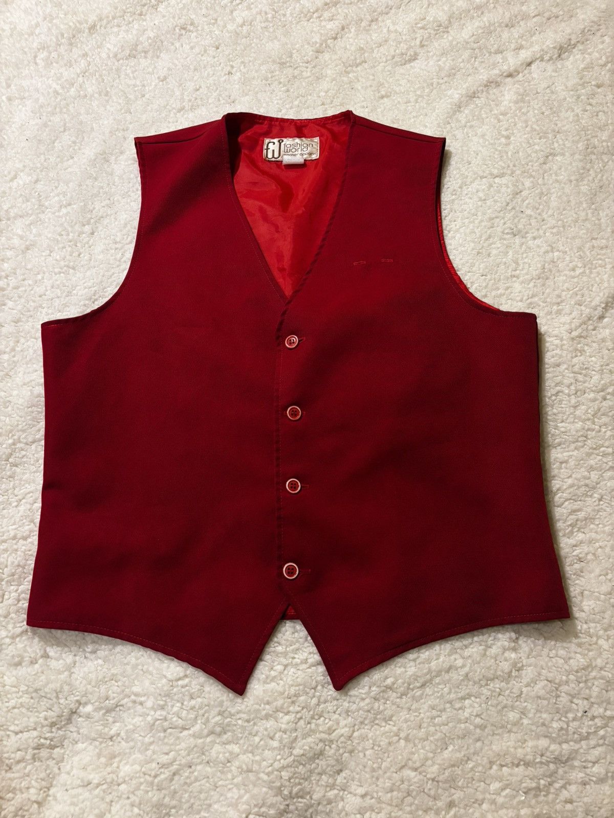 Other Vintage red vest1614 Size US M / EU 48-50 / 2 - 10 Thumbnail