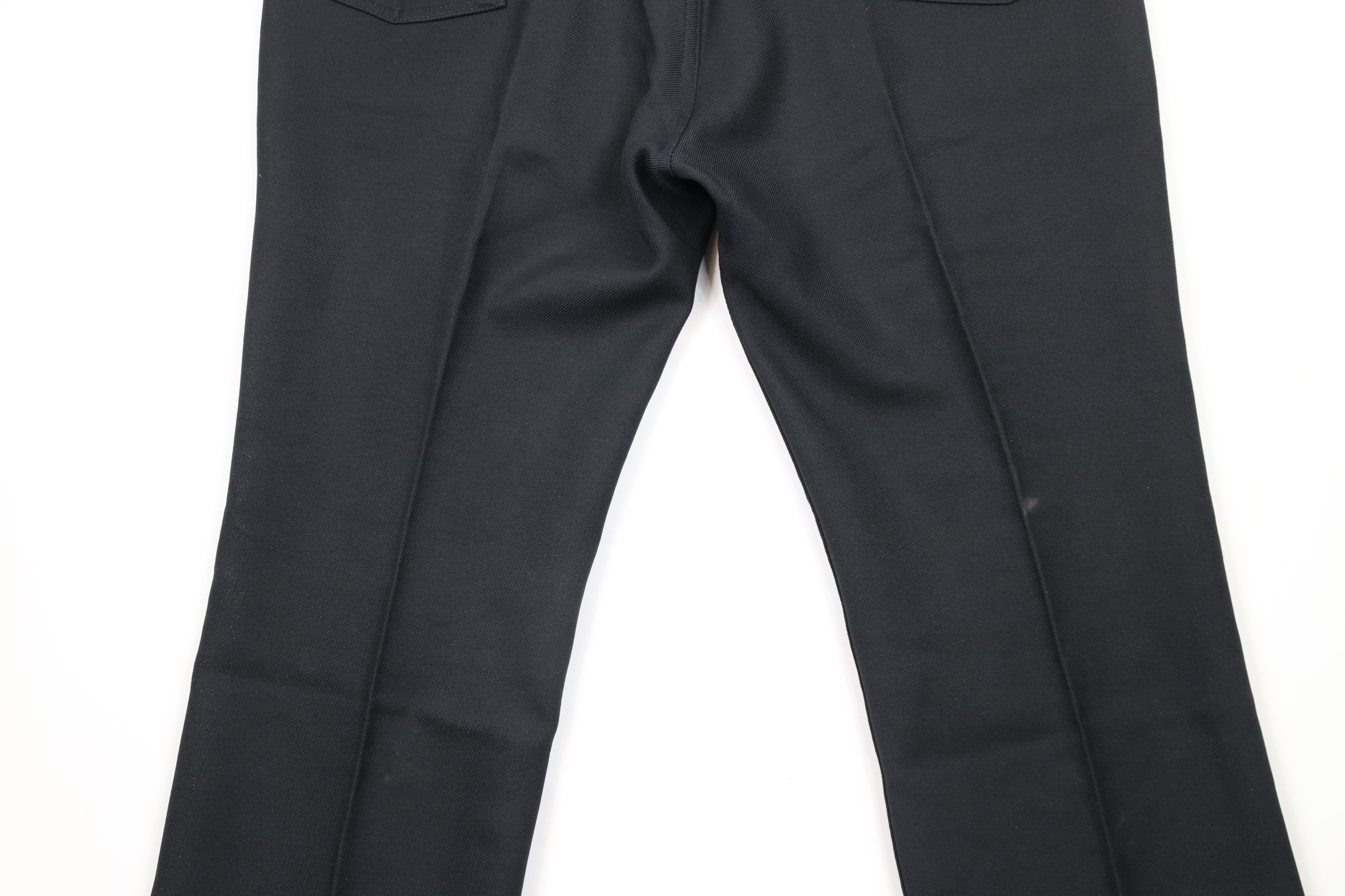 Vintage × Wrangler Vintage 90s Wrangler Wide Leg Bell Bottoms Pants Black USA Size US 44 / EU 60 - 10 Thumbnail