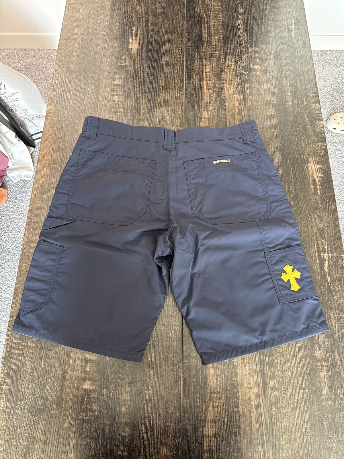Chrome Hearts Chrome Hearts Half Leather Half Nylon Shorts Size US 36 / EU 52 - 9 Thumbnail