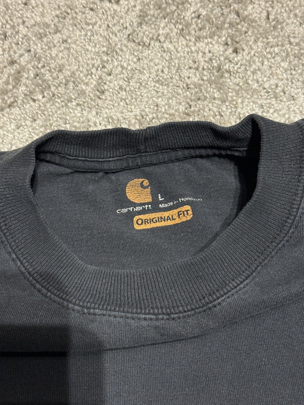 Carhartt Vintage Carhartt Original Fit Short Sleeve Shirt Size US L / EU 52-54 / 3 - 3 Thumbnail
