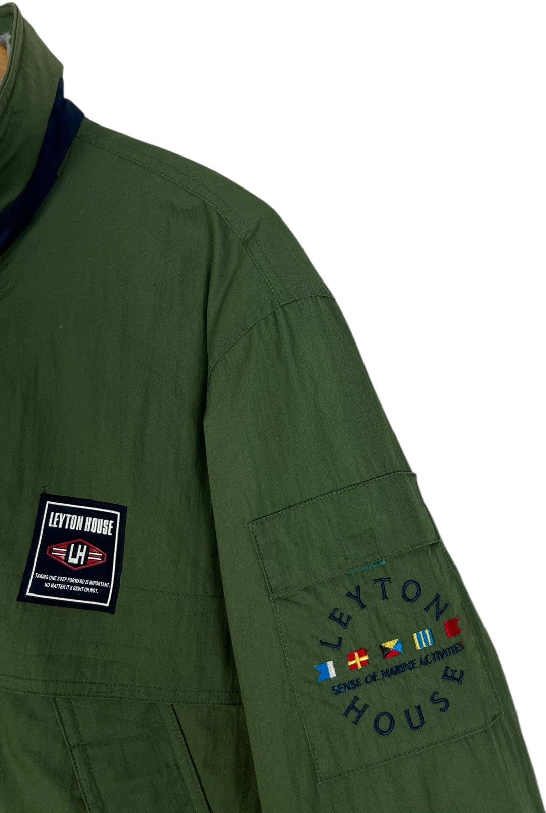 Japanese Brand Vintage Leyton House 90s Racing Jacket Size US M / EU 48-50 / 2 - 5 Thumbnail