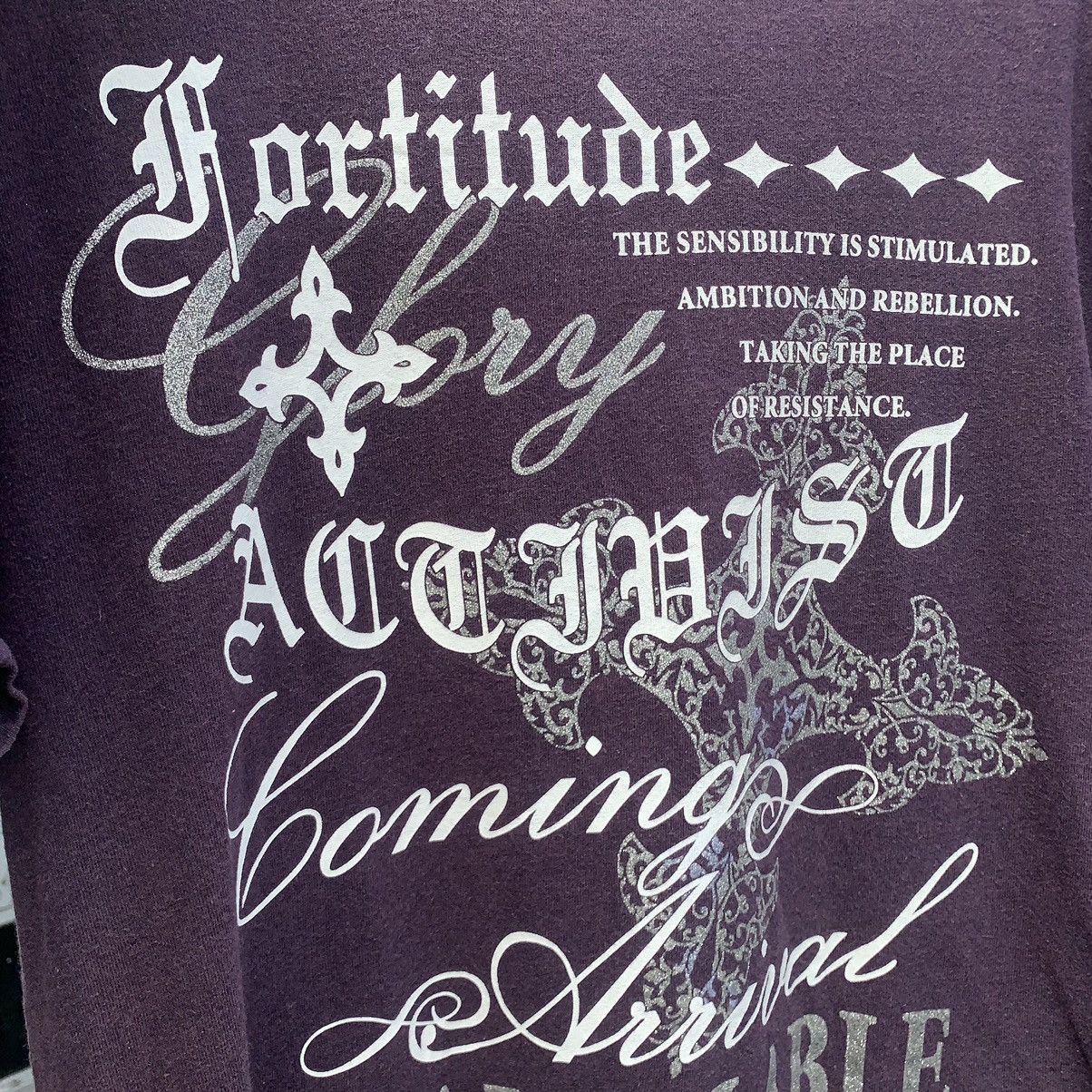 If Six Was Nine × Japanese Brand × Le Grande Bleu (L.G.B.) 💥BINDING OFFER💥 Wraco purple gothic graphic w/ shiny bead Size US L / EU 52-54 / 3 - 10 Thumbnail