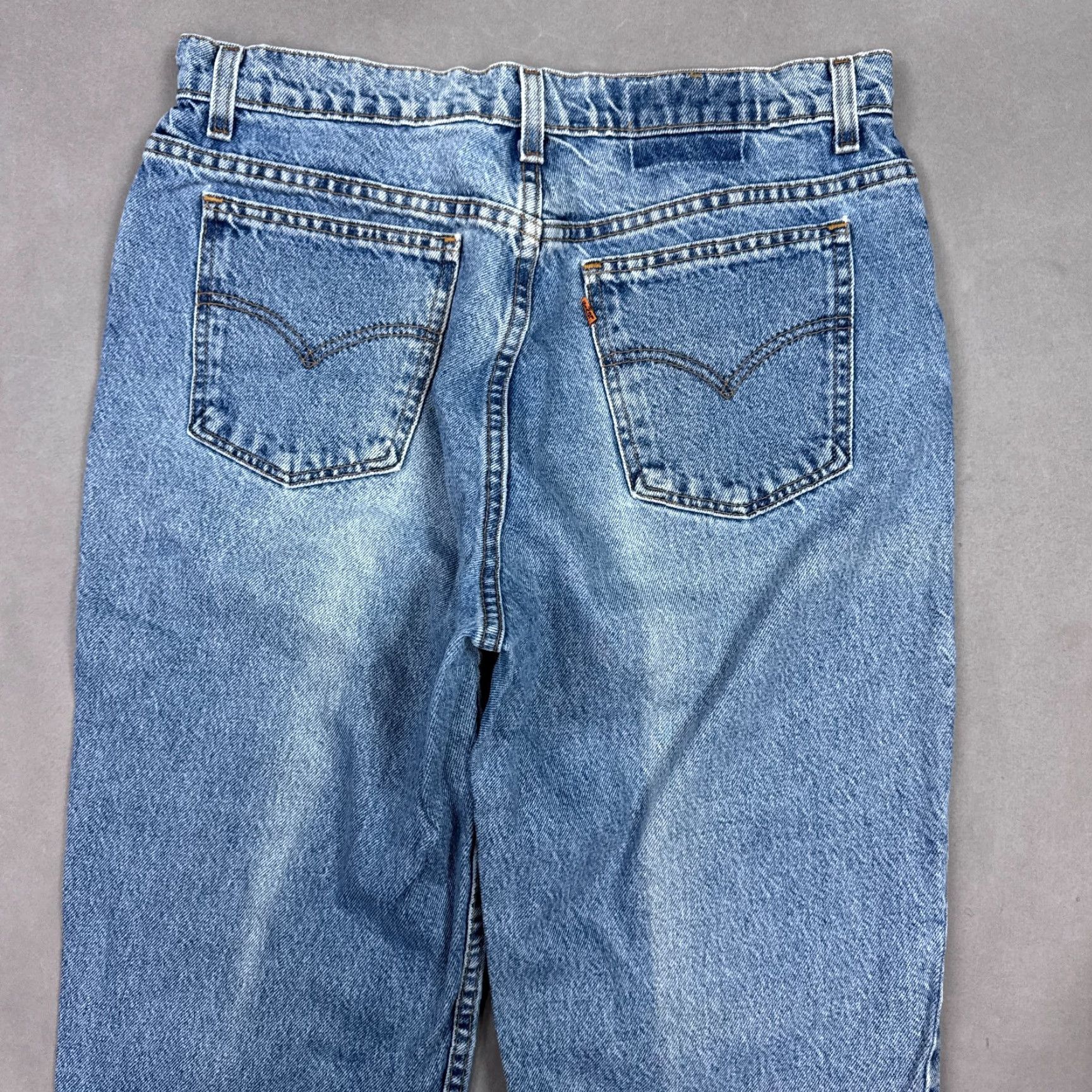 Levi's VINTAGE Levi's Jeans Womens 34x32 90s Made USA 921 Sun Fade Pant Blue 34x32 Levi's 500 Series Jeans Womens 90s On Sun Fade 5-Pocket Denim Pants Mens? Size 38" / US 16 / IT 52 - 6 Thumbnail
