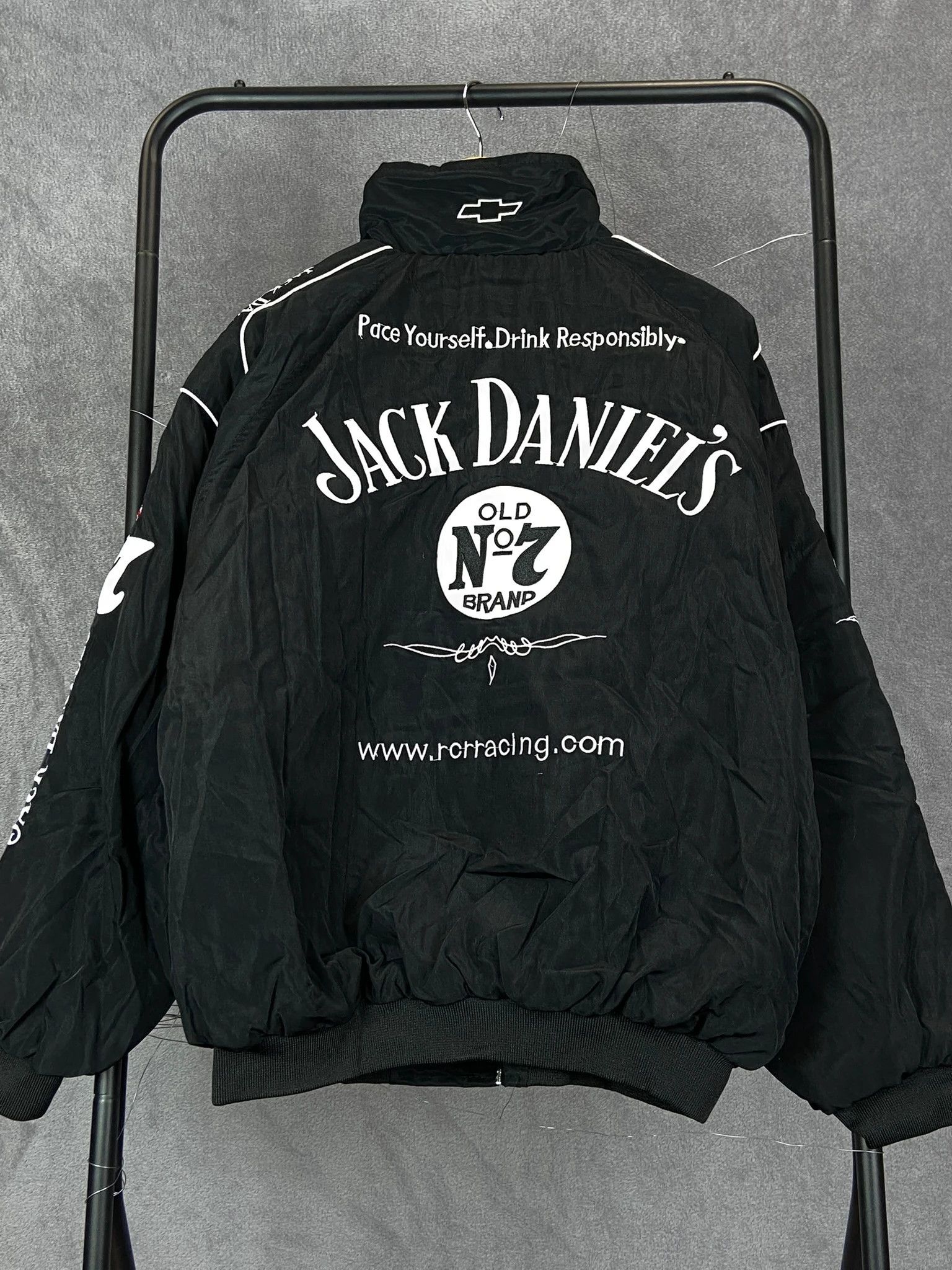Vintage Vintage Jack Daniel’s Black Jacket Size XL Size US XL / EU 56 / 4 - 8 Thumbnail