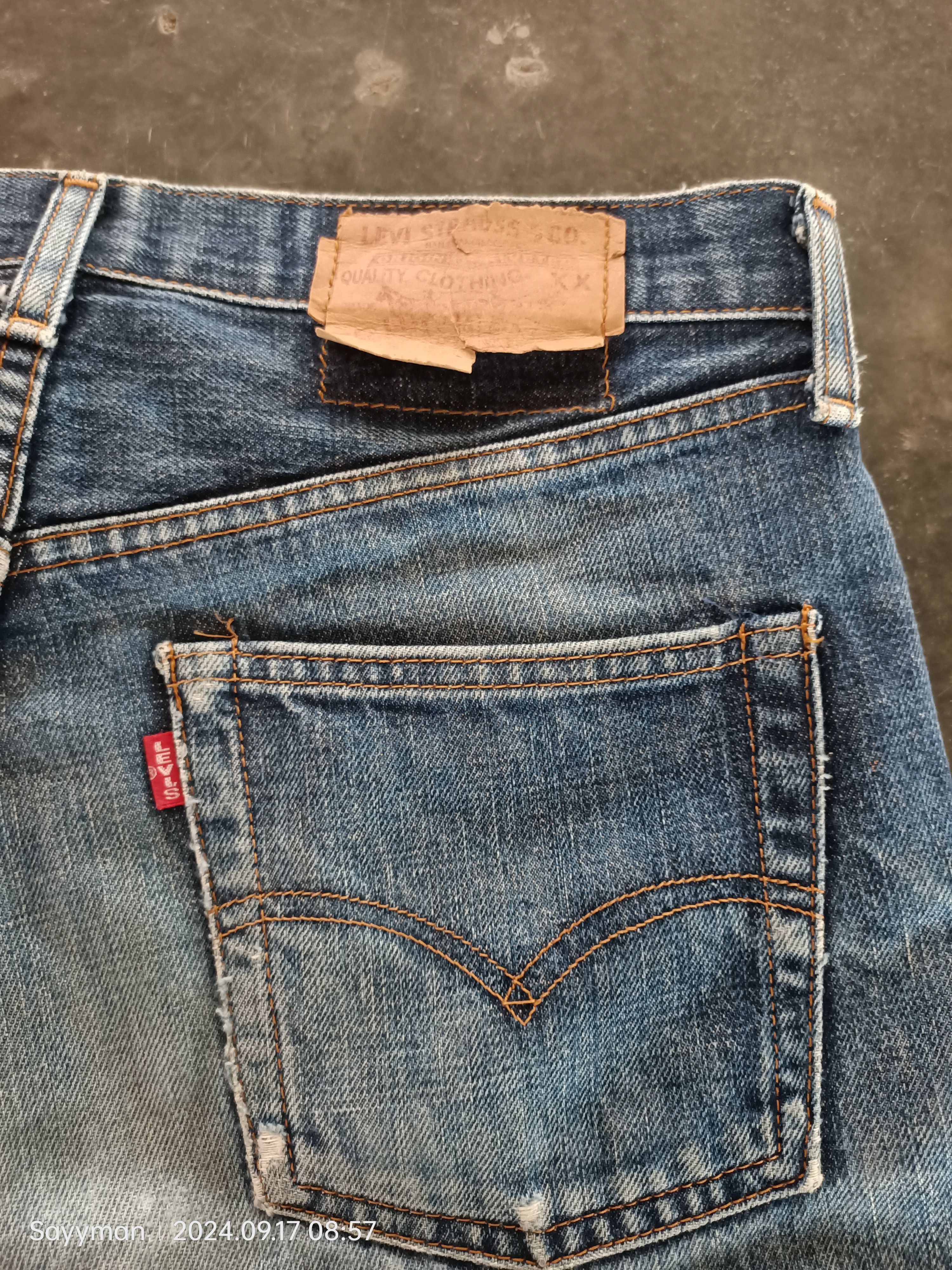 Levi's × Vintage Vintage Levi's 502 Big E Japan Jeans Size 32x31 Size US 32 / EU 48 - 9 Thumbnail