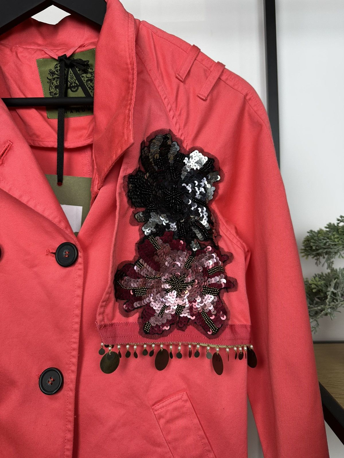 Other Alessandra Chamonix Aurelie Wash Cotton Basic Jacket 40 size Size S / US 4 / IT 40 - 2 Thumbnail