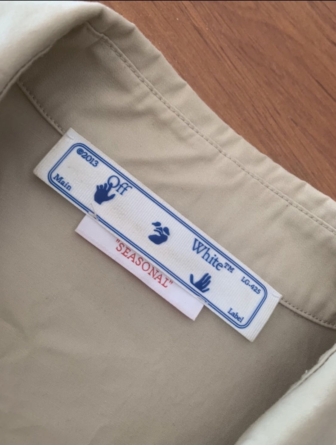 Off-White Off White Button Shirt Size US M / EU 48-50 / 2 - 4 Thumbnail