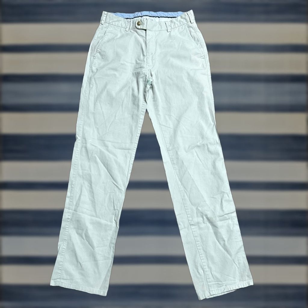 Peter Millar Peter Millar Pants 30x32 Beige/ Gray Chino Golf Slacks Trousers Office Lot of 2 Mens Regular Front Flat Front 5-Pocket Size US 30 / EU 46 - 1 Thumbnail