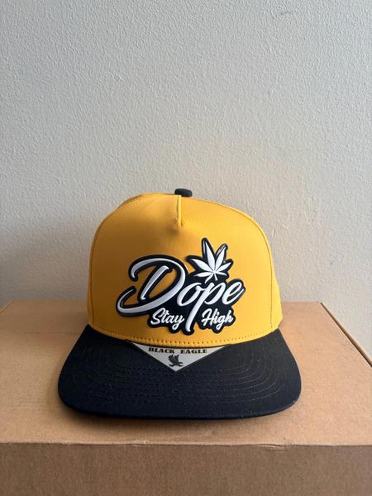 Other Black Eagle Gold Dope Stay High Snapback Cap Size ONE SIZE - 1 Thumbnail