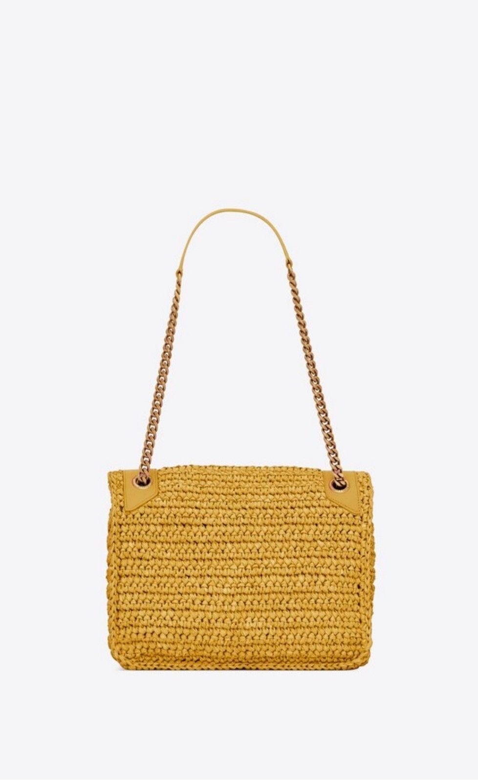 Saint Laurent Paris o1b1hav110724 Size: OS / Niki Medium Chain Bag in Yellow Size ONE SIZE - 2 Thumbnail