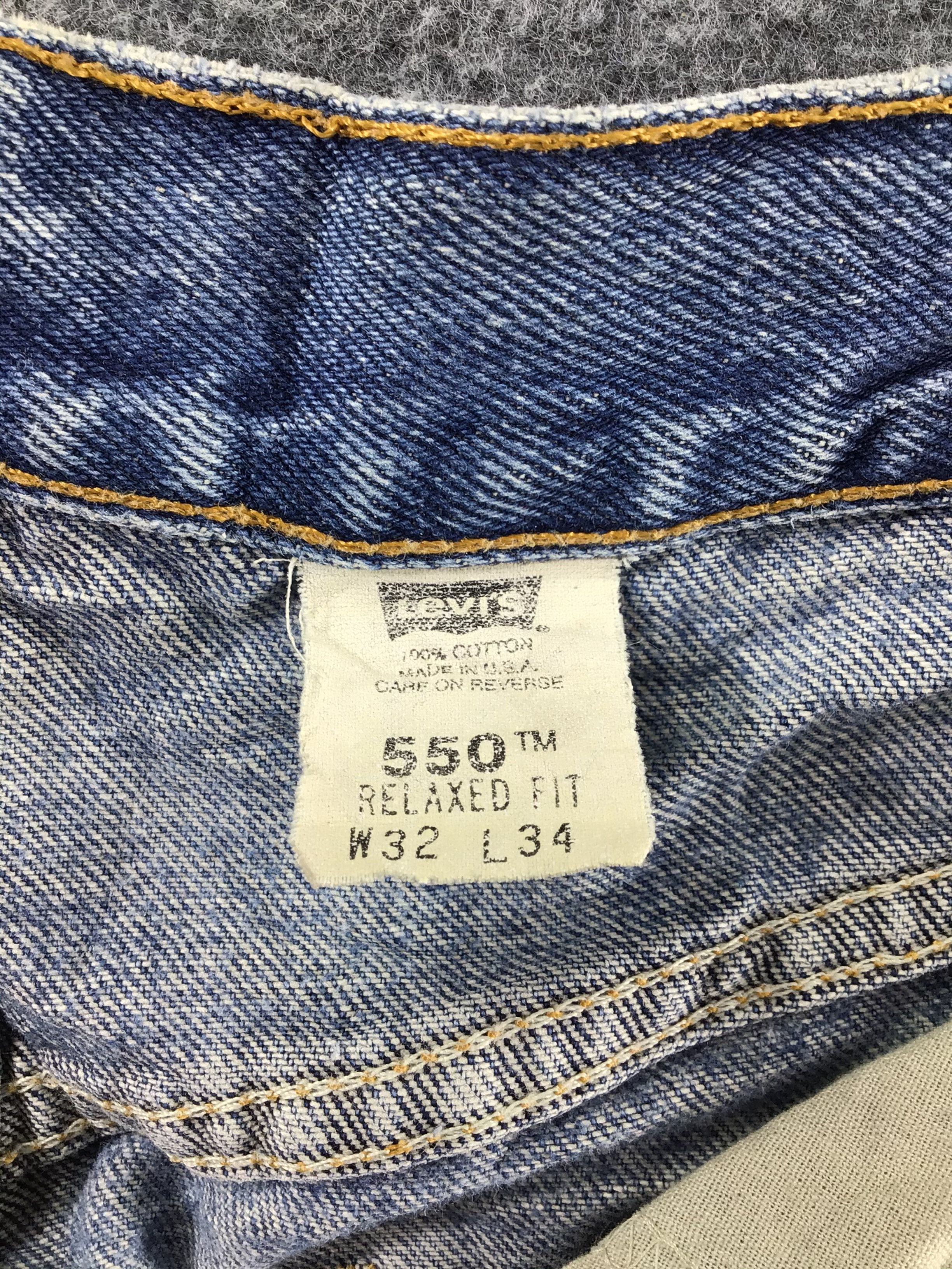 Levi's Vintage Levis 550 Jeans-J574 Size US 30 / EU 46 - 9 Thumbnail