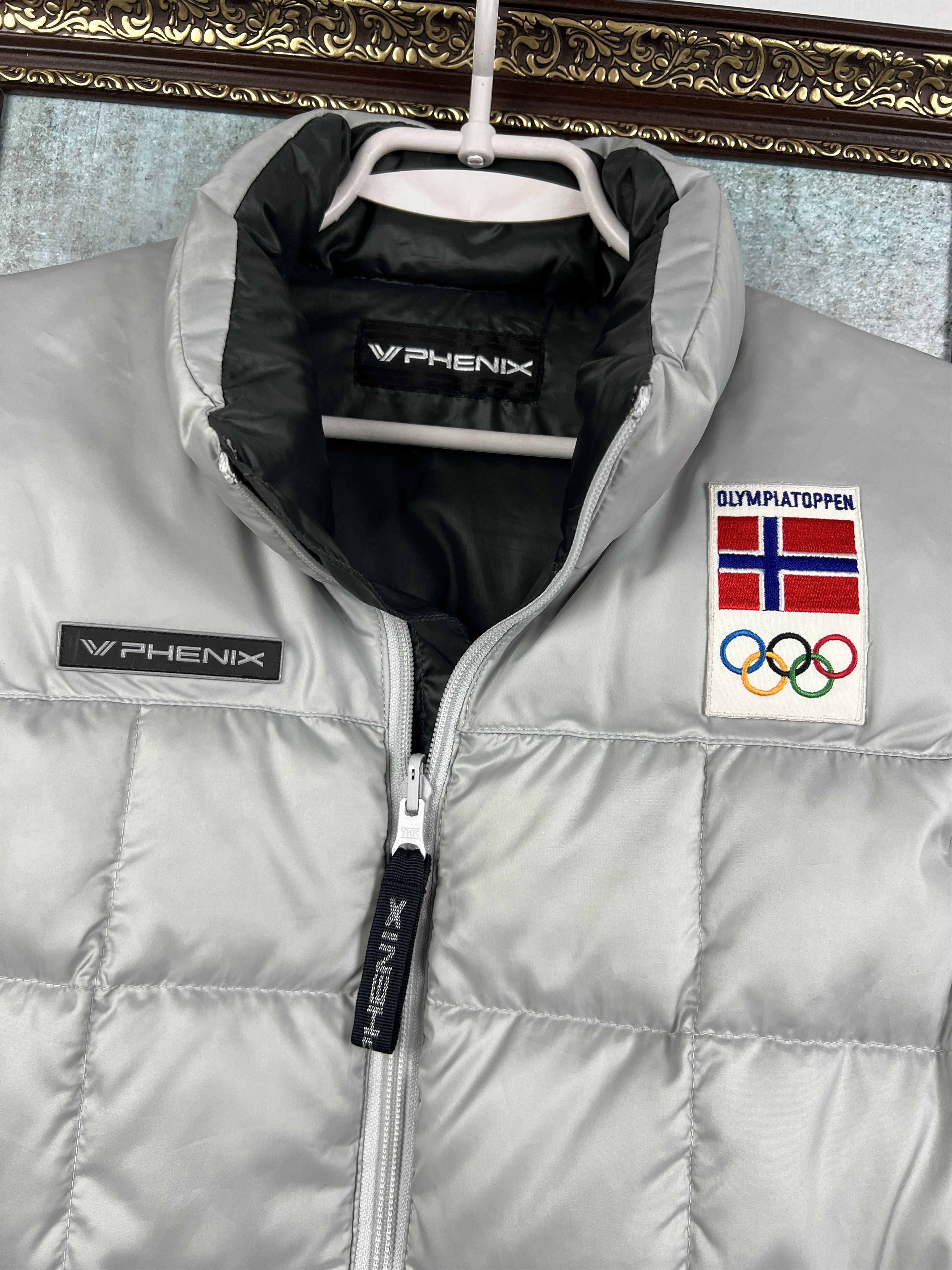 Vintage Puffer Padded Ski Jacket Norway Olympics Reversible Vest Size US XS / EU 42 / 0 - 3 Thumbnail