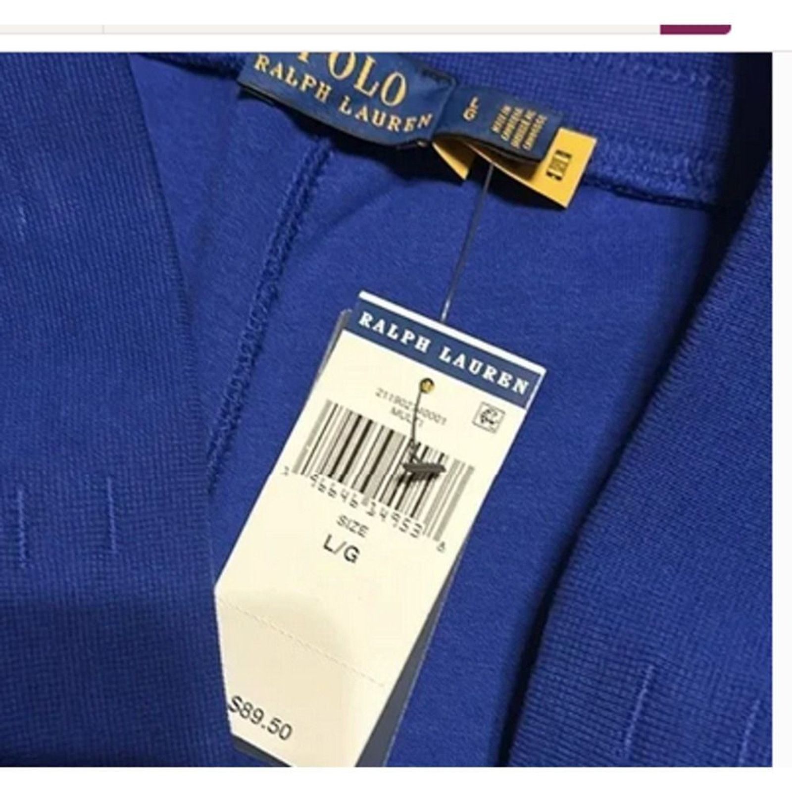 Polo Ralph Lauren Polo Ralph Lauren Blue cotton sweat shorts L Size 34" / US 12 / IT 48 - 3 Thumbnail
