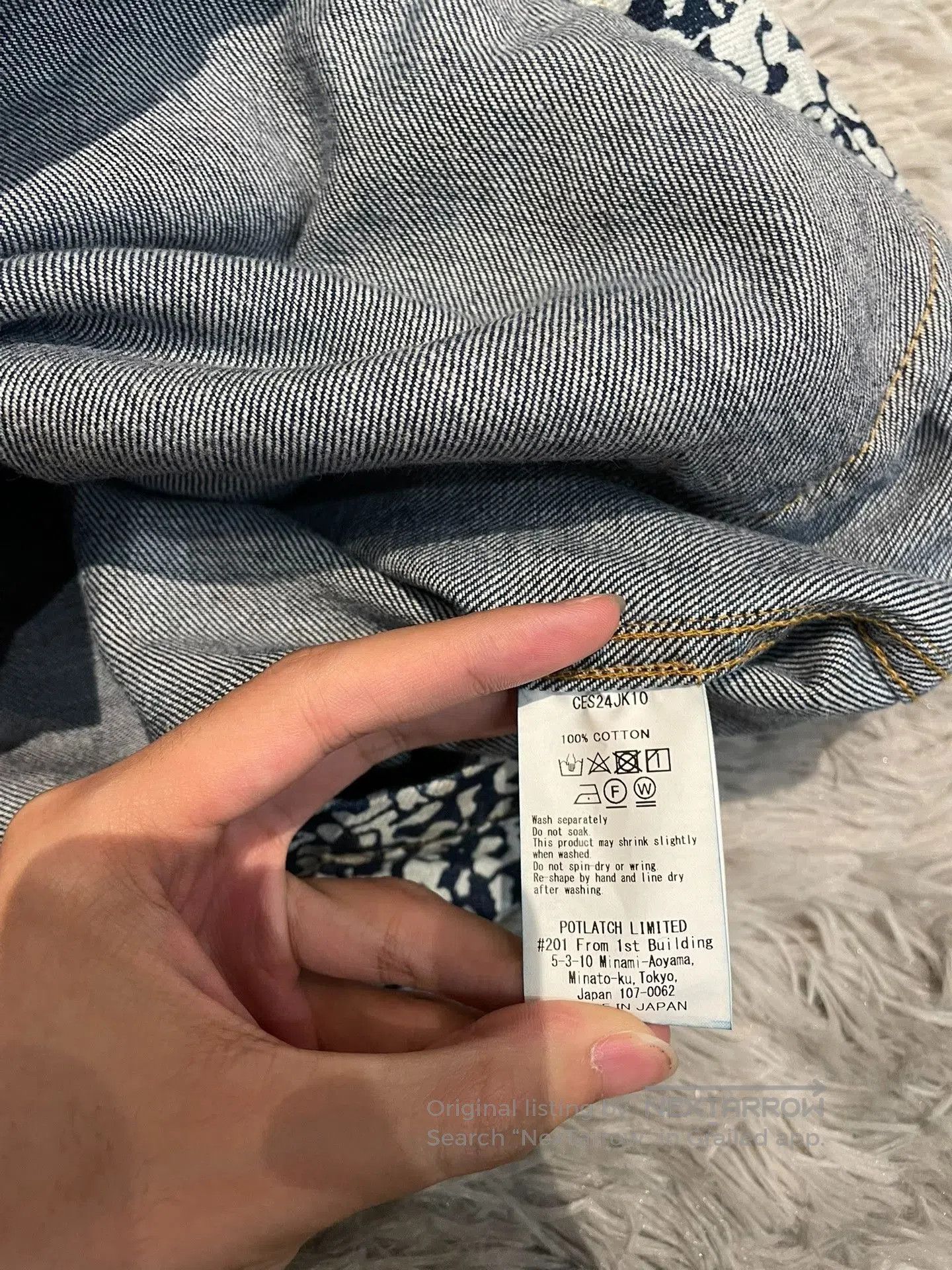 Cav Empt Cavempt Gray White Patterned Hooded Jacket. Size US M / EU 48-50 / 2 - 3 Thumbnail