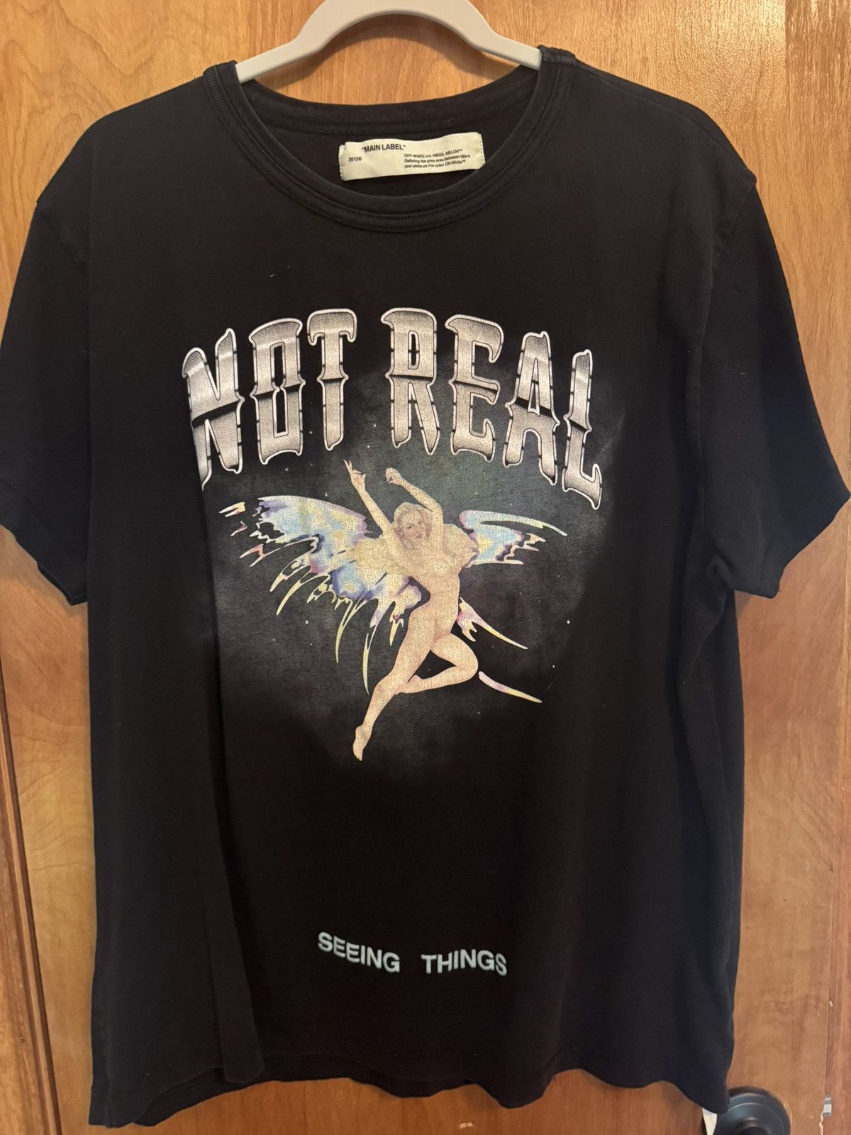 Off-White Not real tee Size US S / EU 44-46 / 1 - 5 Thumbnail