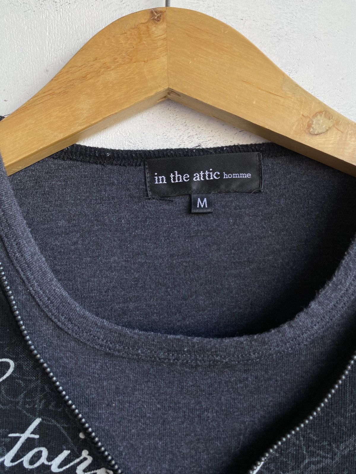 In The Attic In the attic poem zipper tshirt Size US M / EU 48-50 / 2 - 3 Thumbnail