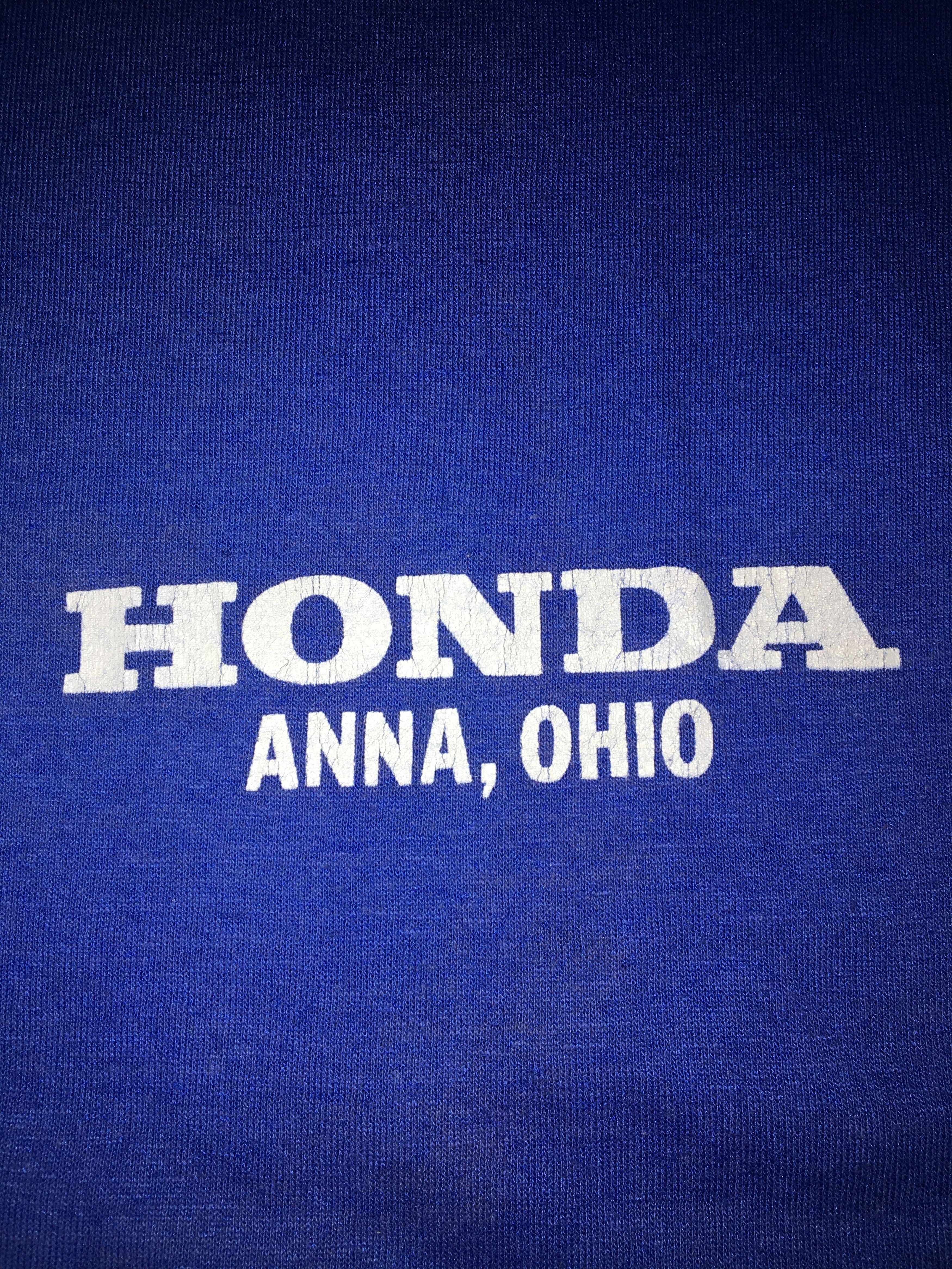 Vintage Vintage Honda Anna,Ohio Shirt Size US M / EU 48-50 / 2 - 5 Thumbnail