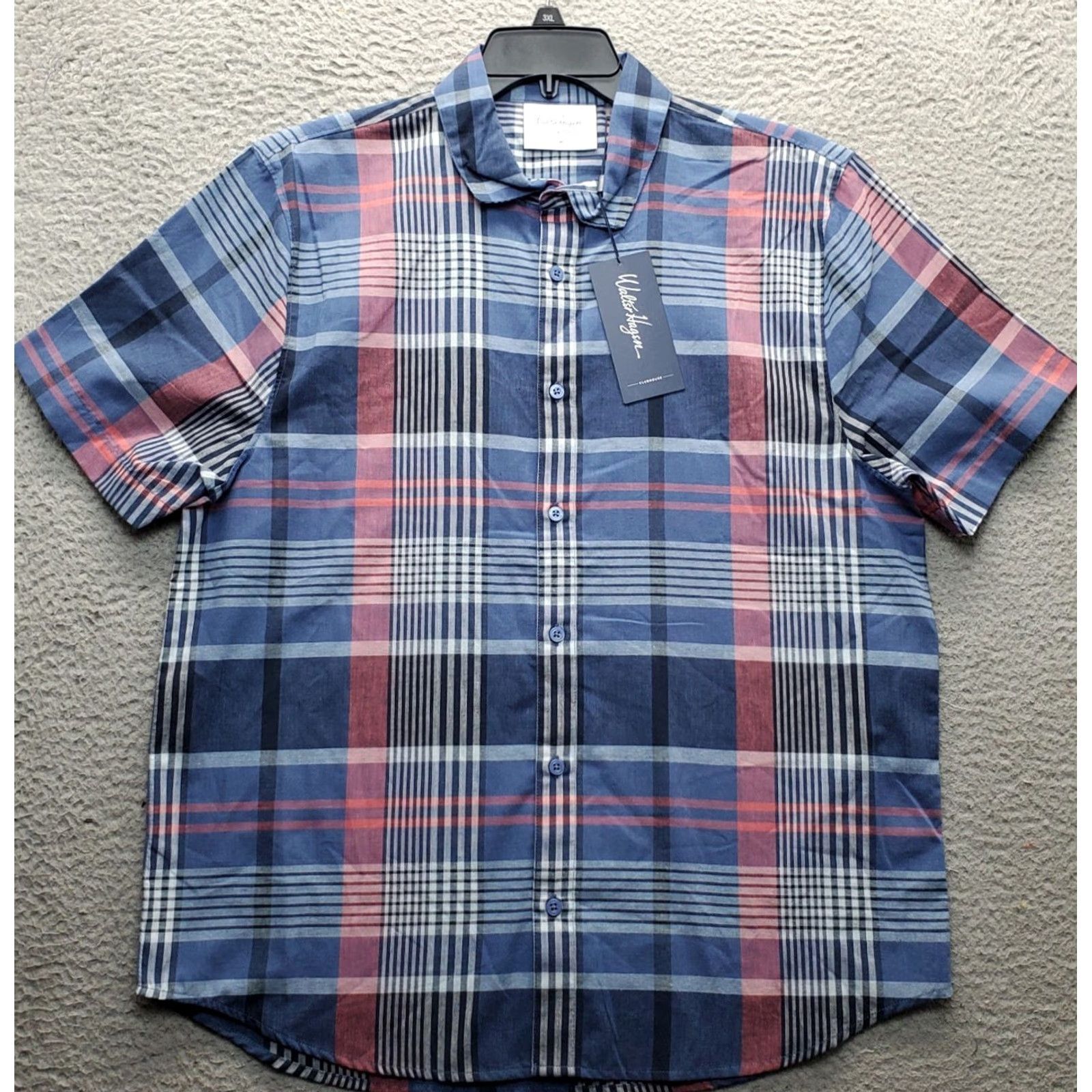 Vintage Walter Hagen Golf Shirt Mens Medium Multi Plaid Short Sleeve Collared Button Up Size US M / EU 48-50 / 2 - 2 Thumbnail