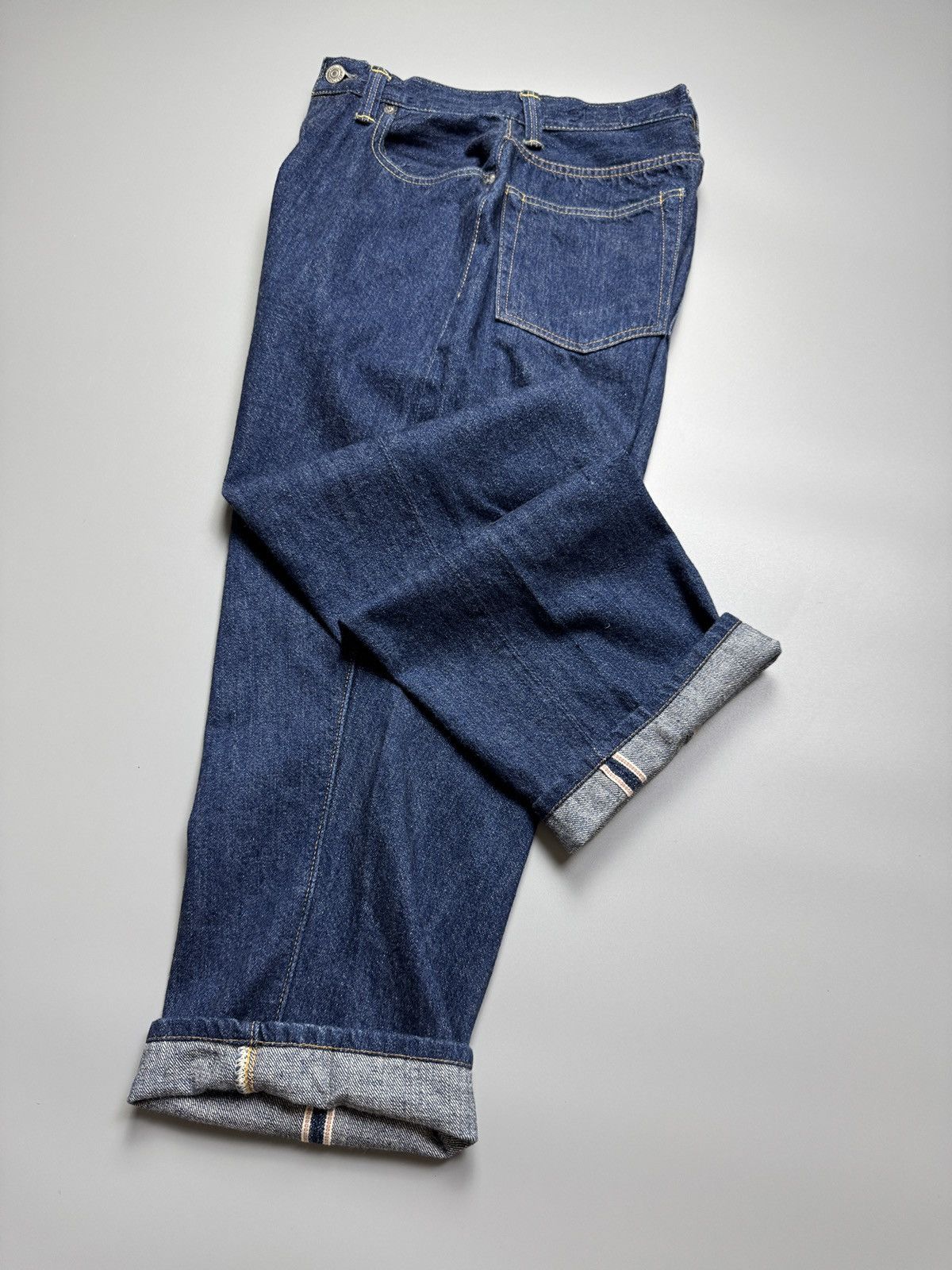 Beams Plus × Orslow Orslow x Beams Japan - Selvedge 701ZBB Blue Denim Pants Size US 26 / EU 42 - 9 Thumbnail