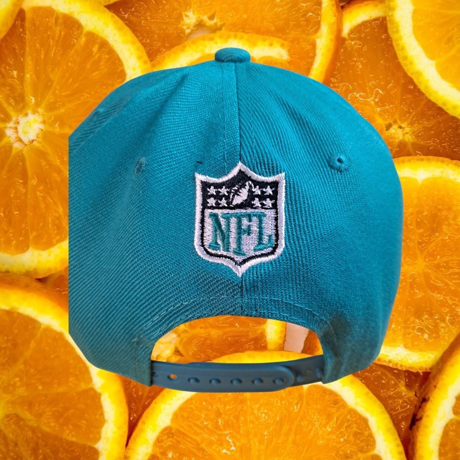 New Era Jacksonville Jaguars NFL New Era Teal Blue Snapback Hat Cap Size ONE SIZE - 4 Thumbnail
