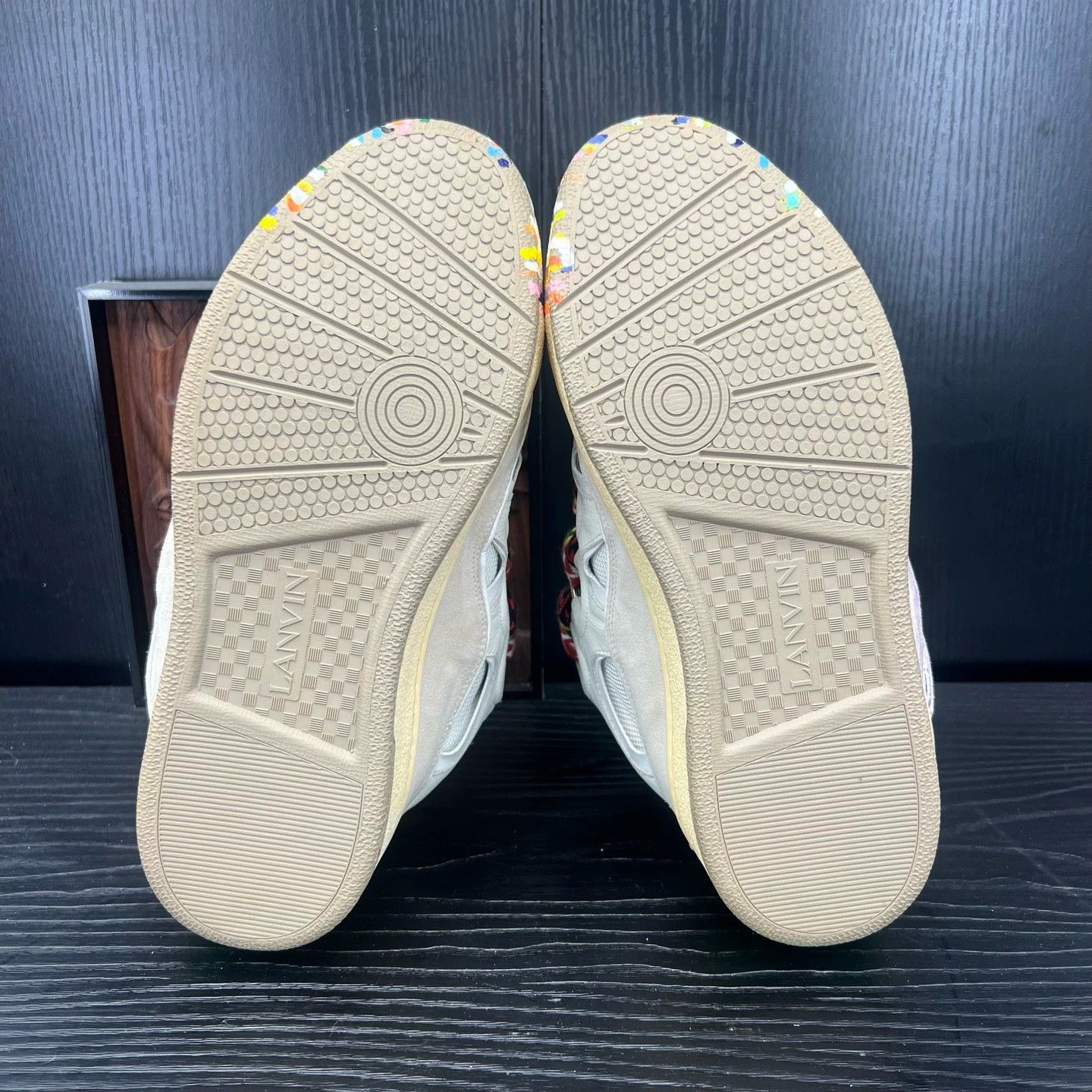 Lanvin Lanvin ink splatter white shoes size 43 worn once Size US 10 / EU 43 - 5 Thumbnail