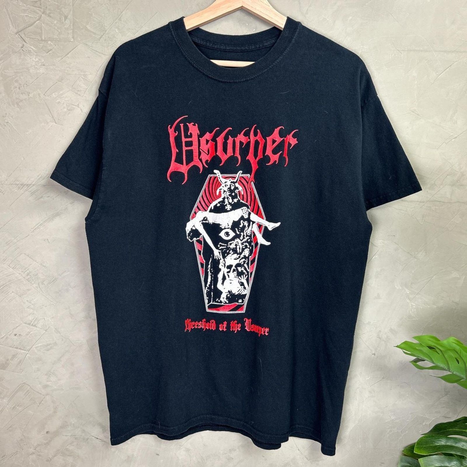 Other Usurper Chicago Metal “Threshold of the Usurper” 00s Lrg Tee Size US L / EU 52-54 / 3 - 1 Thumbnail