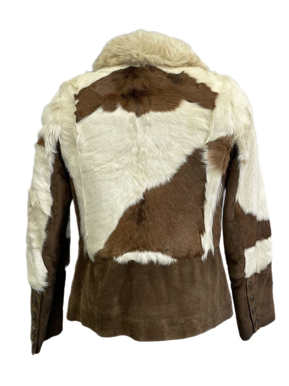 If Six Was Nine Hysteric glamour style brown fur fuzzy jacket vintage y2k Size L / US 10 / IT 46 - 6 Thumbnail