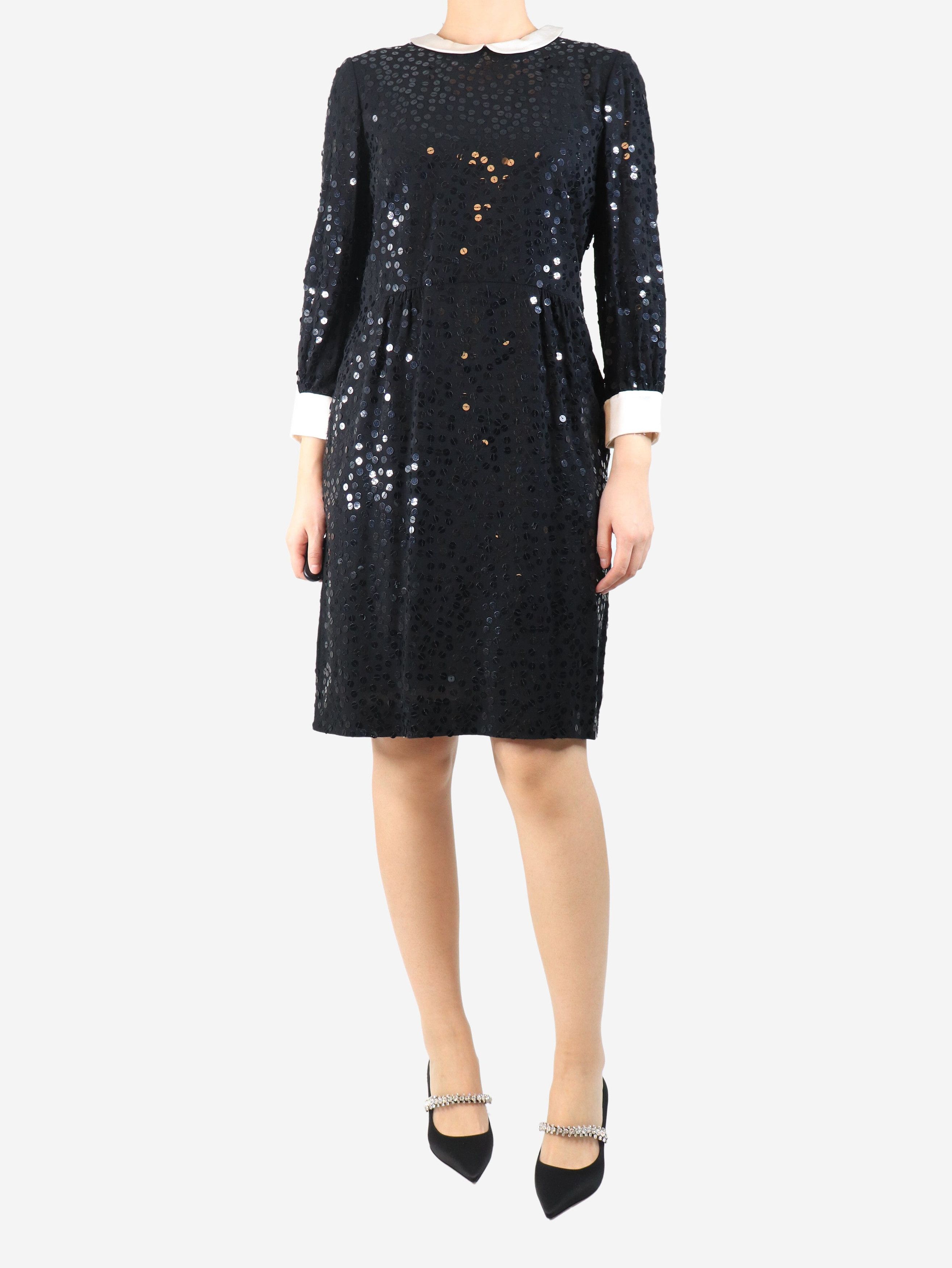 Other Black sequin-embellished midi dress - UK 12 Size M / US 6-8 / IT 42-44 - 1 Thumbnail