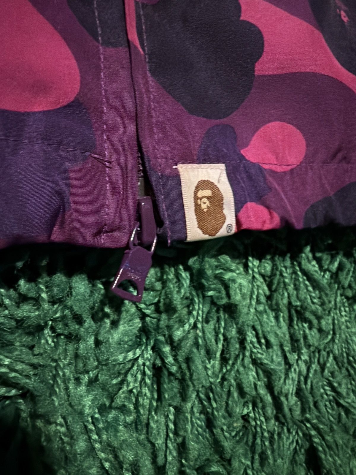 Bape Bape Purple Camo Windbreaker Size US M / EU 48-50 / 2 - 7 Thumbnail