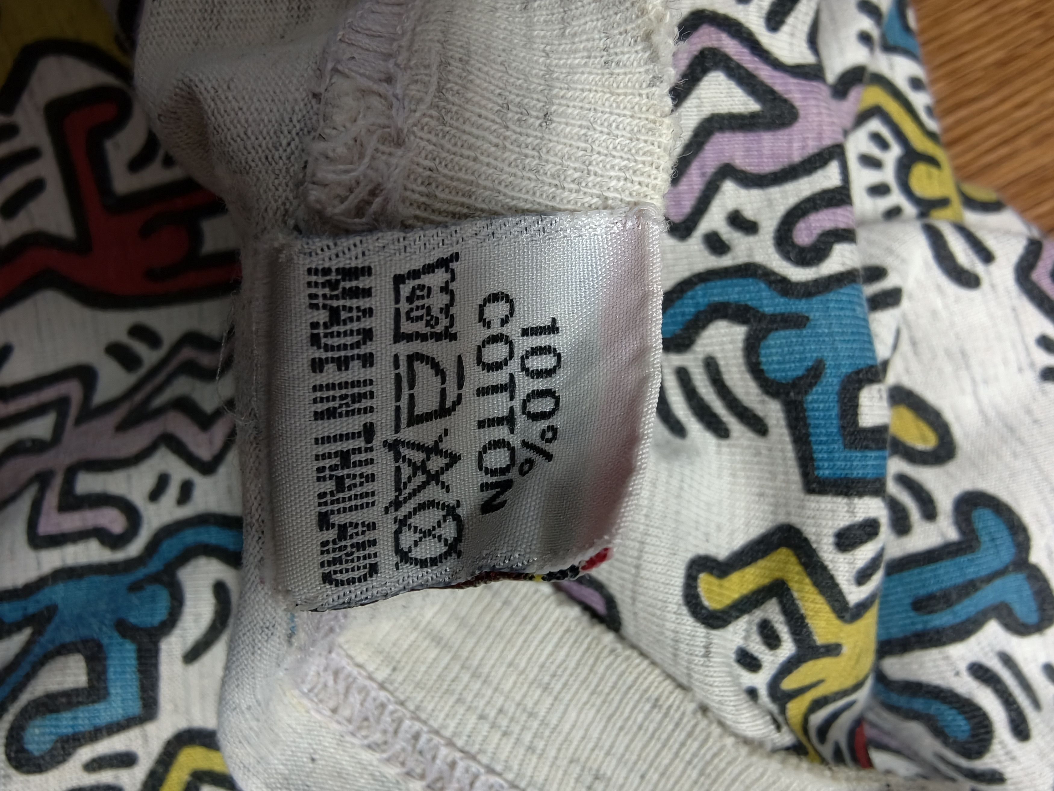 Keith Haring Vintage Keith Haring distress Size US L / EU 52-54 / 3 - 5 Thumbnail
