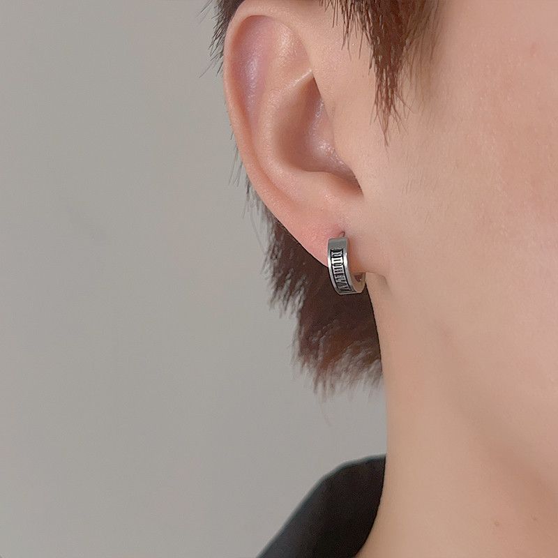 Jewelry × Sterling Silver One pairs New Design Earrings Gothic Punk Jewelry Spike Size ONE SIZE - 3 Thumbnail